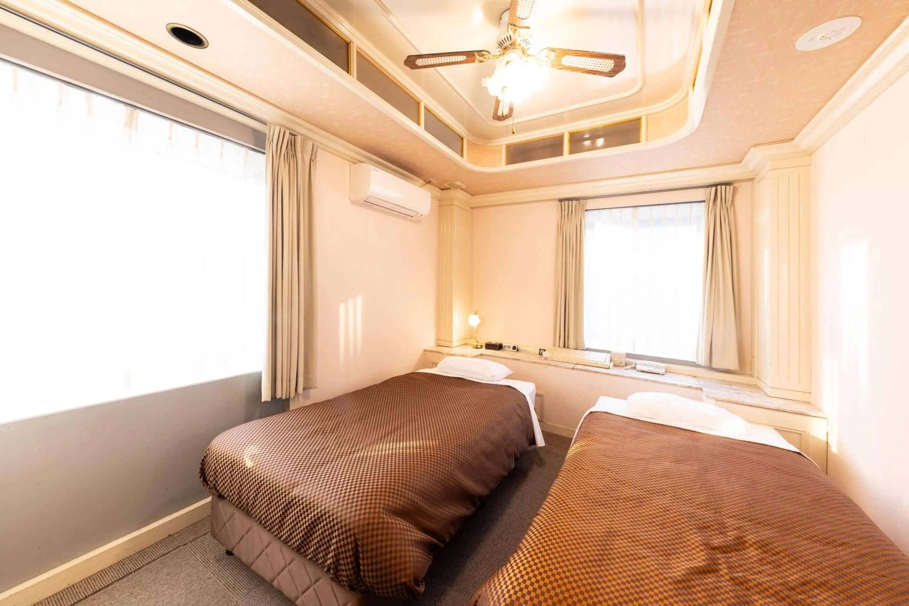 Bed in Reco Hotel Mikuni