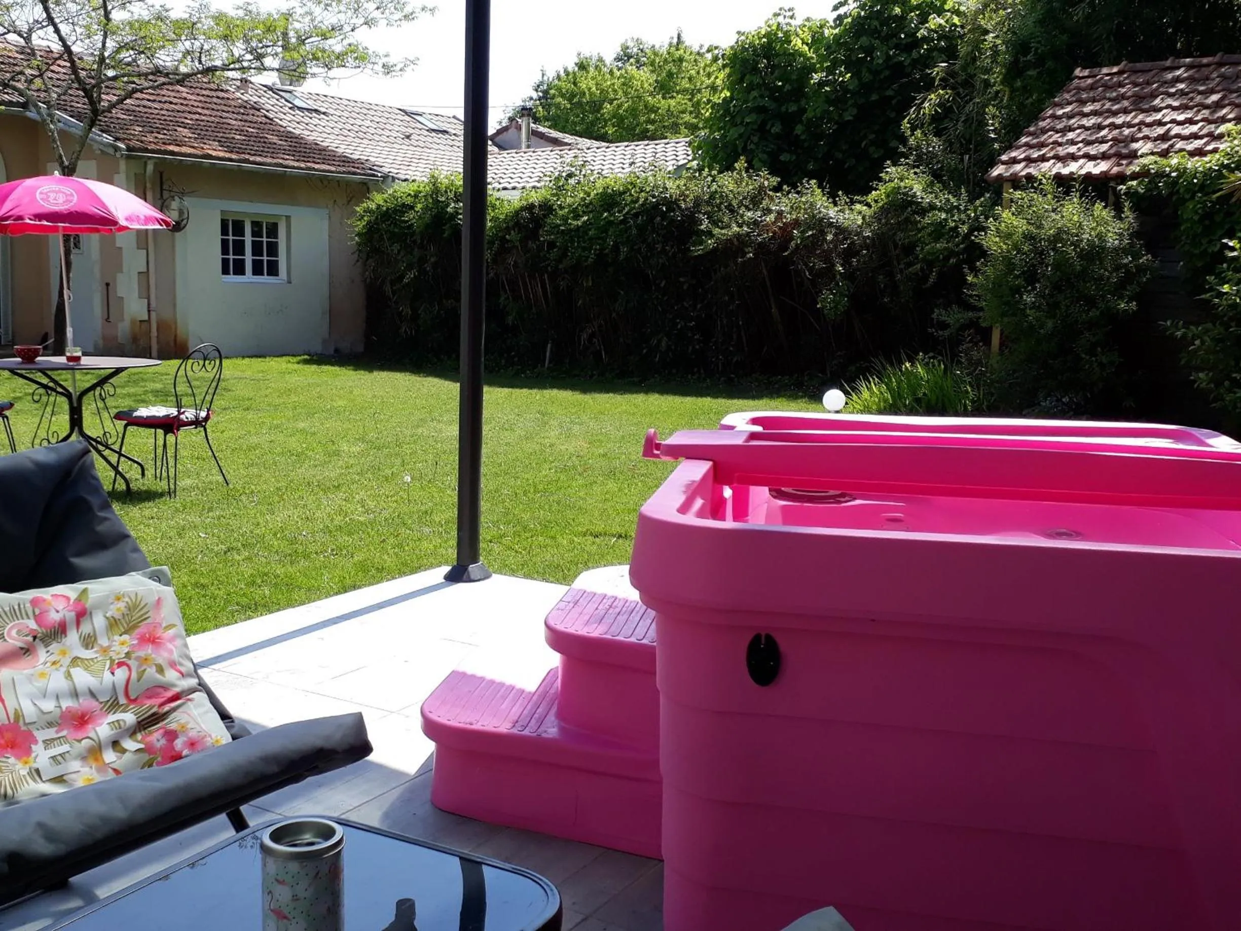 Hot Tub in Villa Glen-Tara