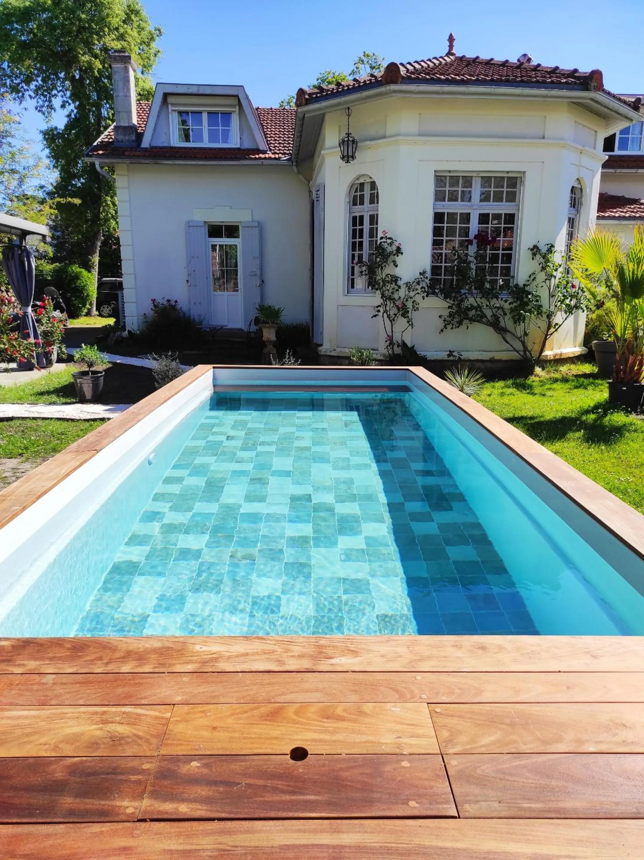 Pool view in Villa Glen-Tara