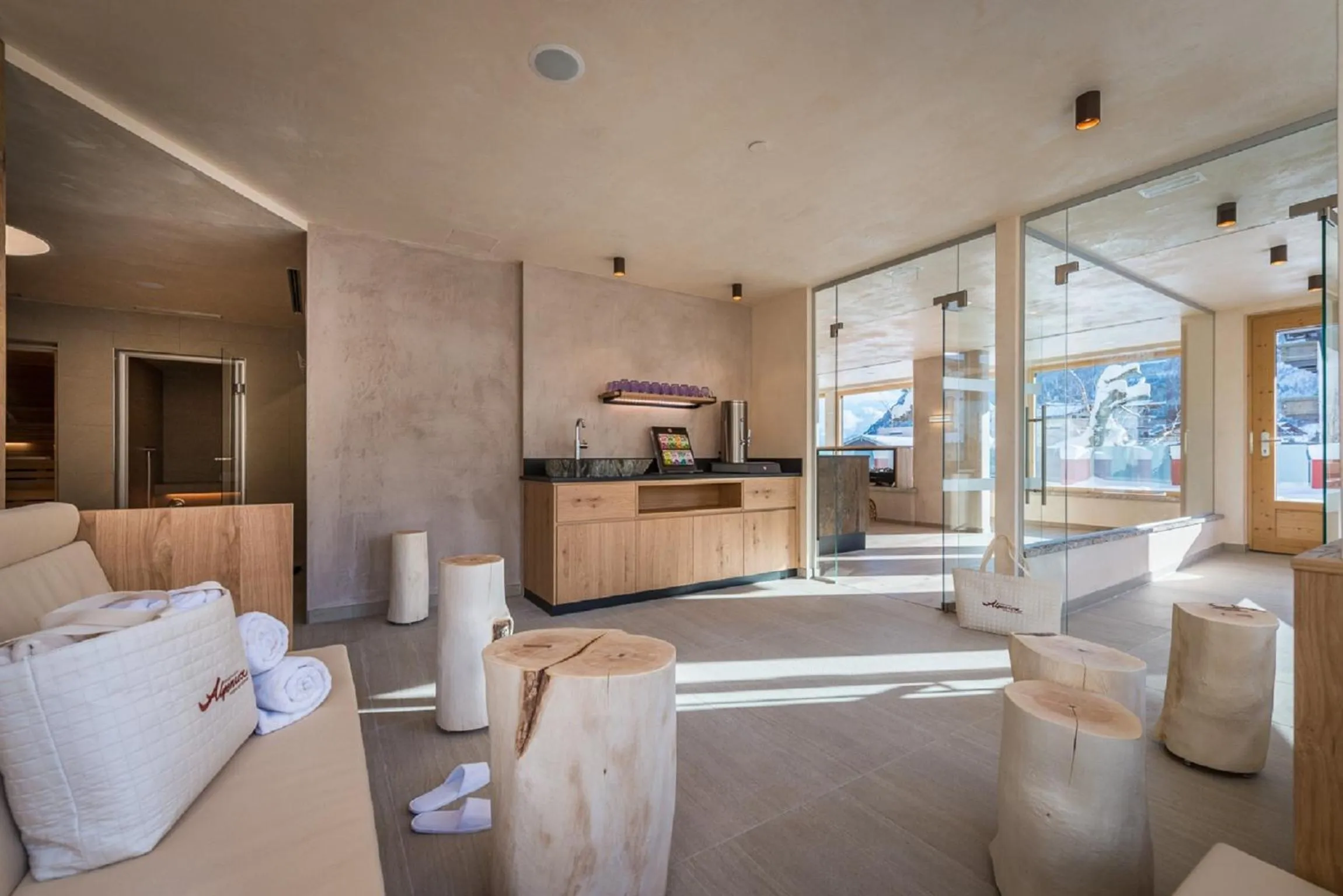 Spa and wellness centre/facilities in Hotel Alpenrose