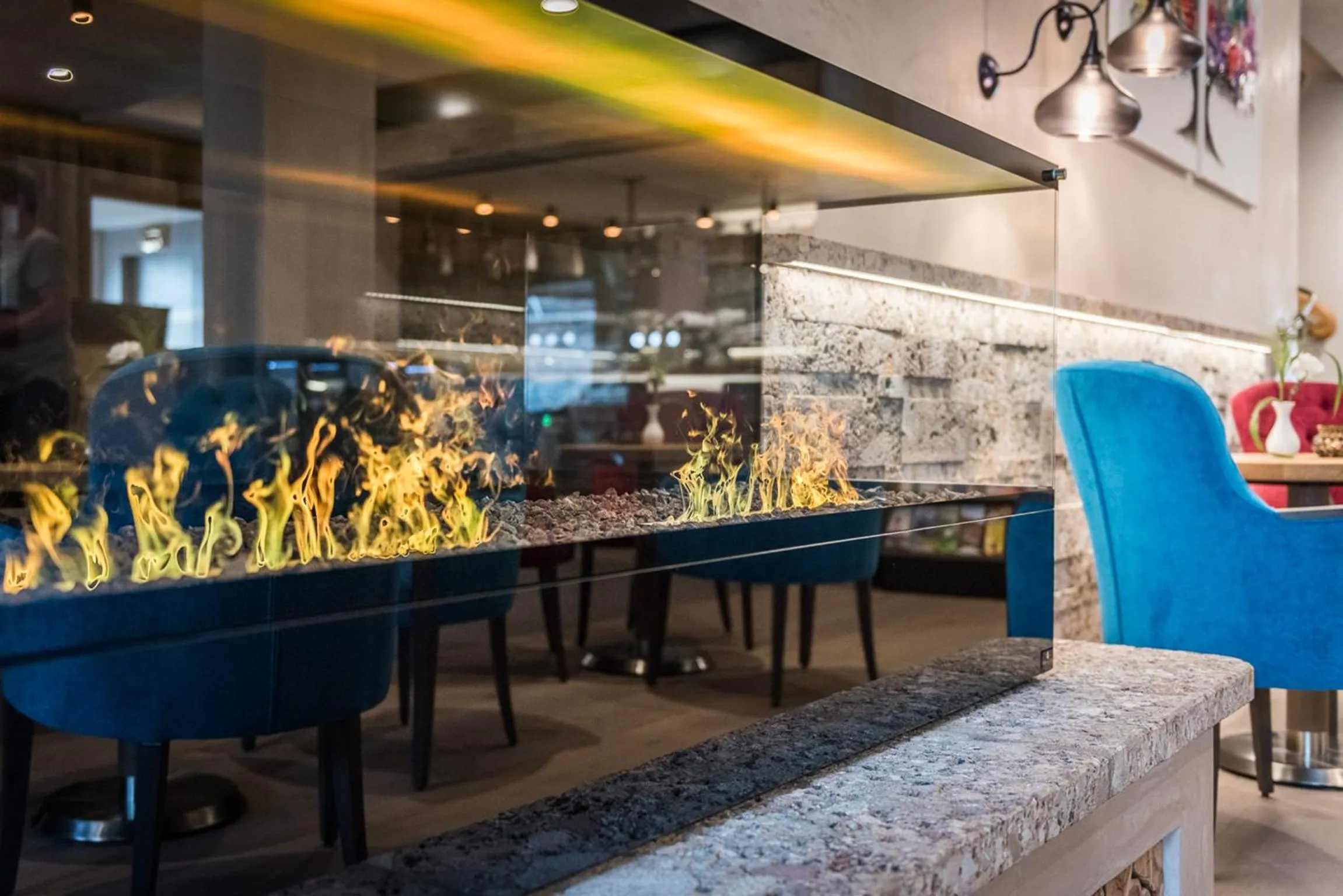 Lounge or bar in Hotel Alpenrose