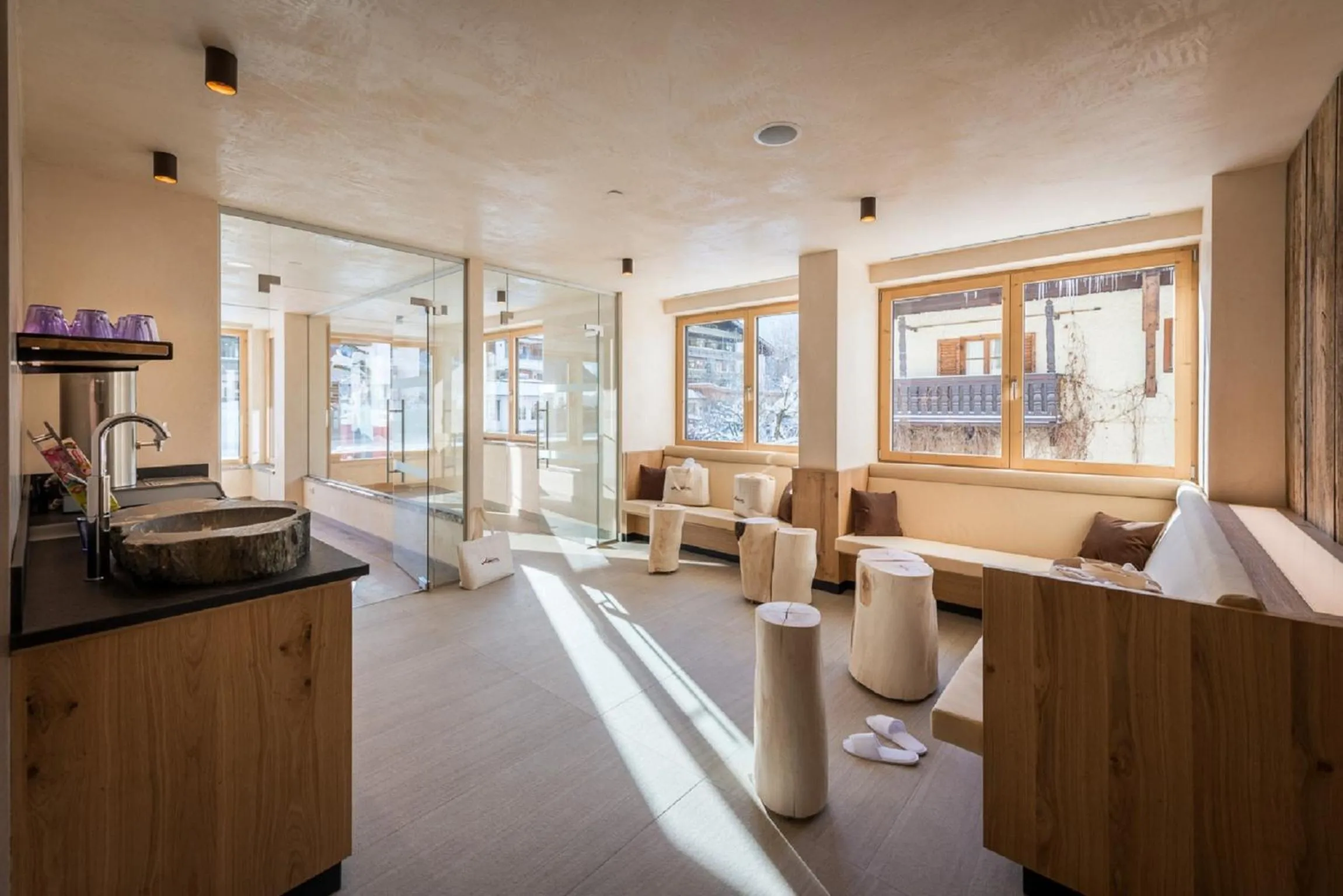 Spa and wellness centre/facilities in Hotel Alpenrose