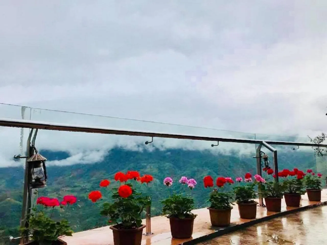 Mountain view in Chau Long Sapa 2 Hotel