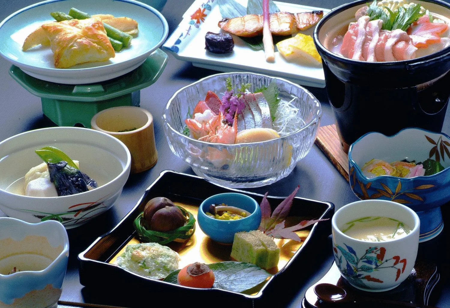 Food in Ryokan Kiritani Hakoneso