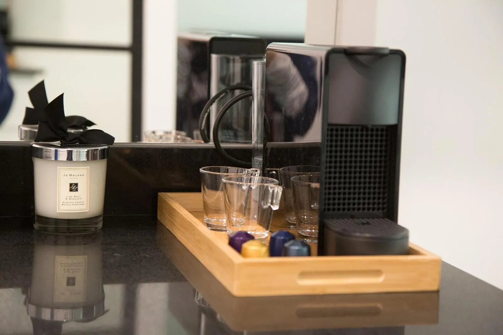 Coffee/tea facilities in Suite Caesar - Neot Golf