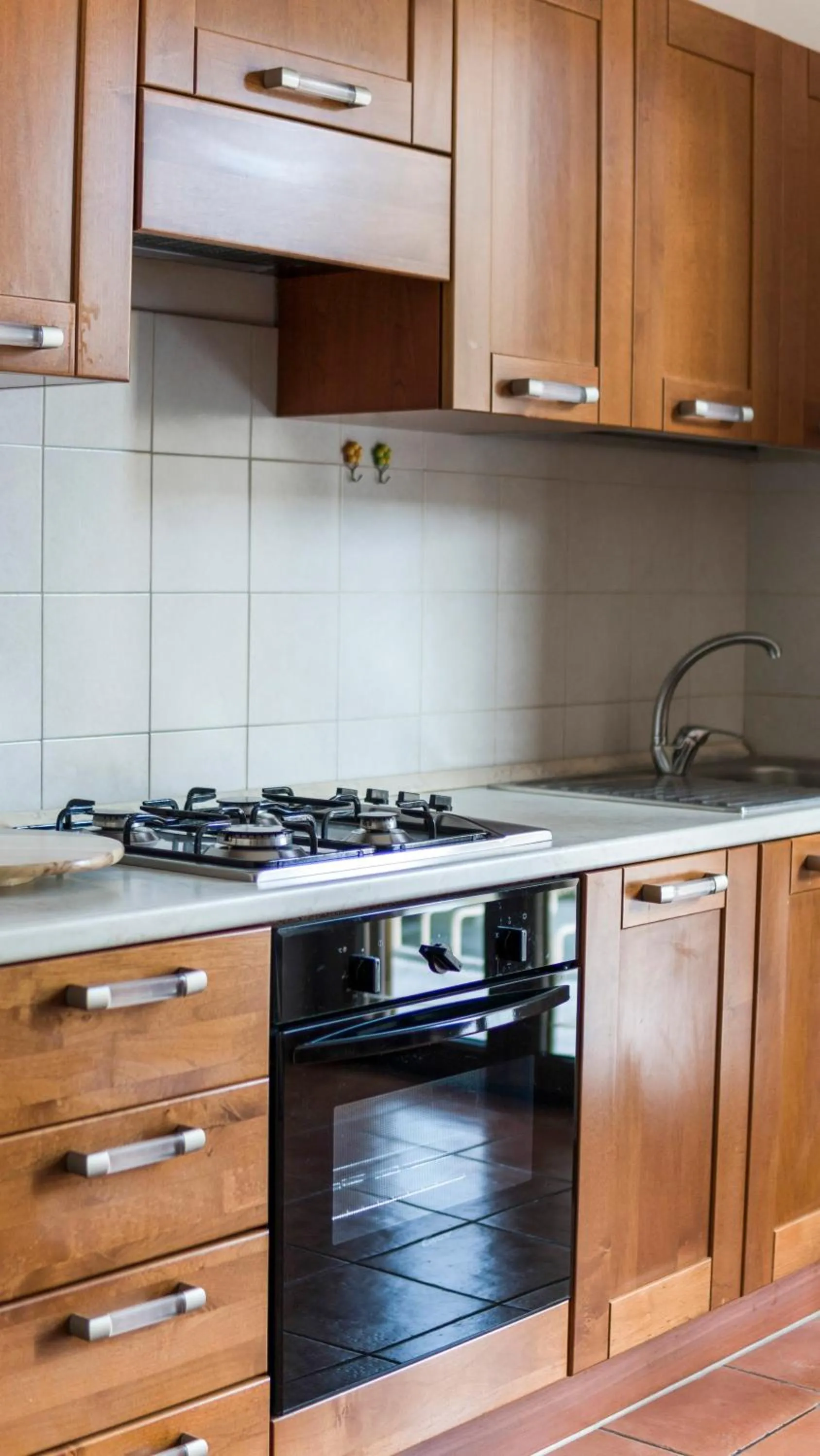 Kitchen or kitchenette in B&B Afrodite