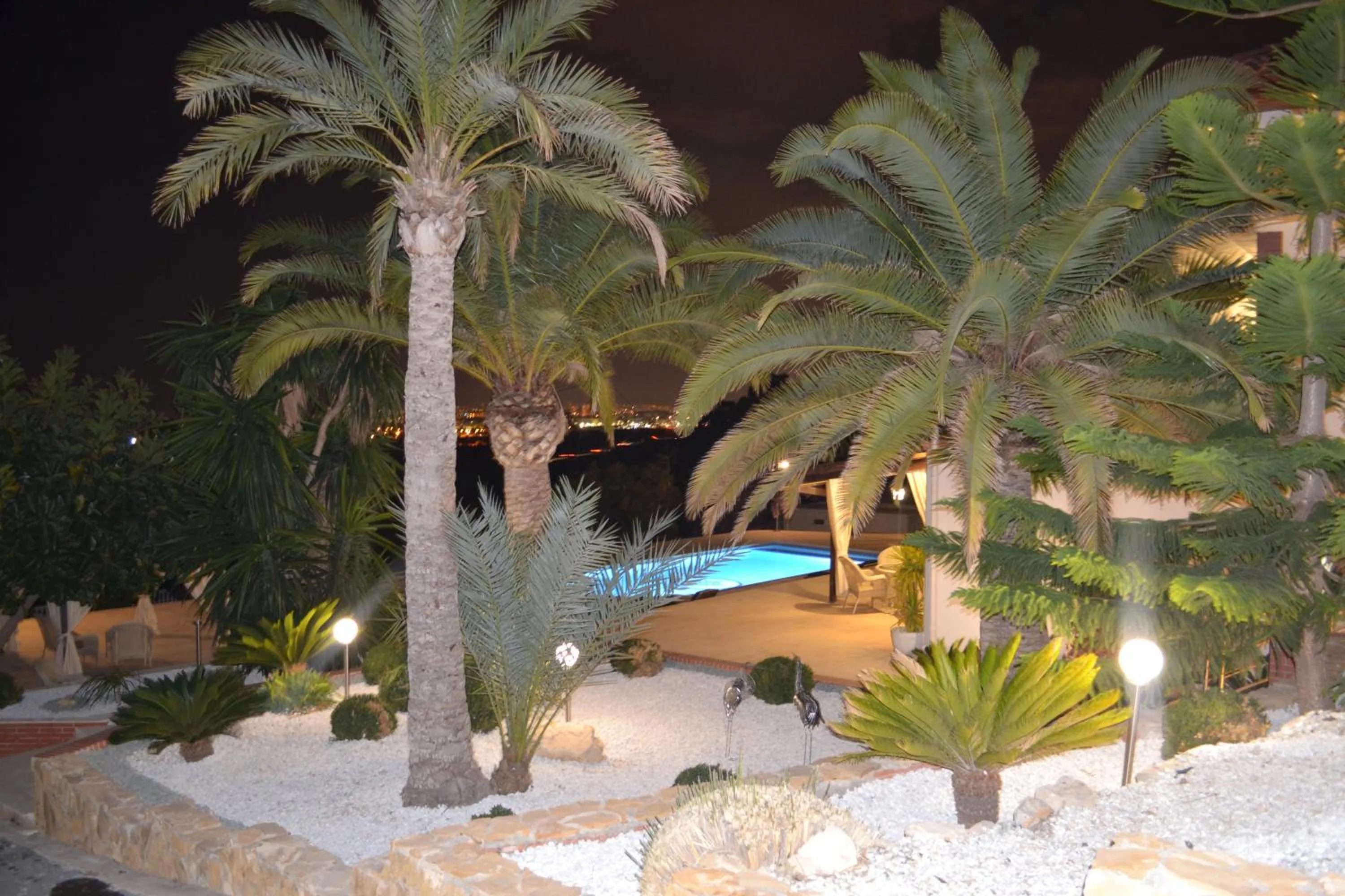 Pool view in Villa Altavista El Campello, Alicante
