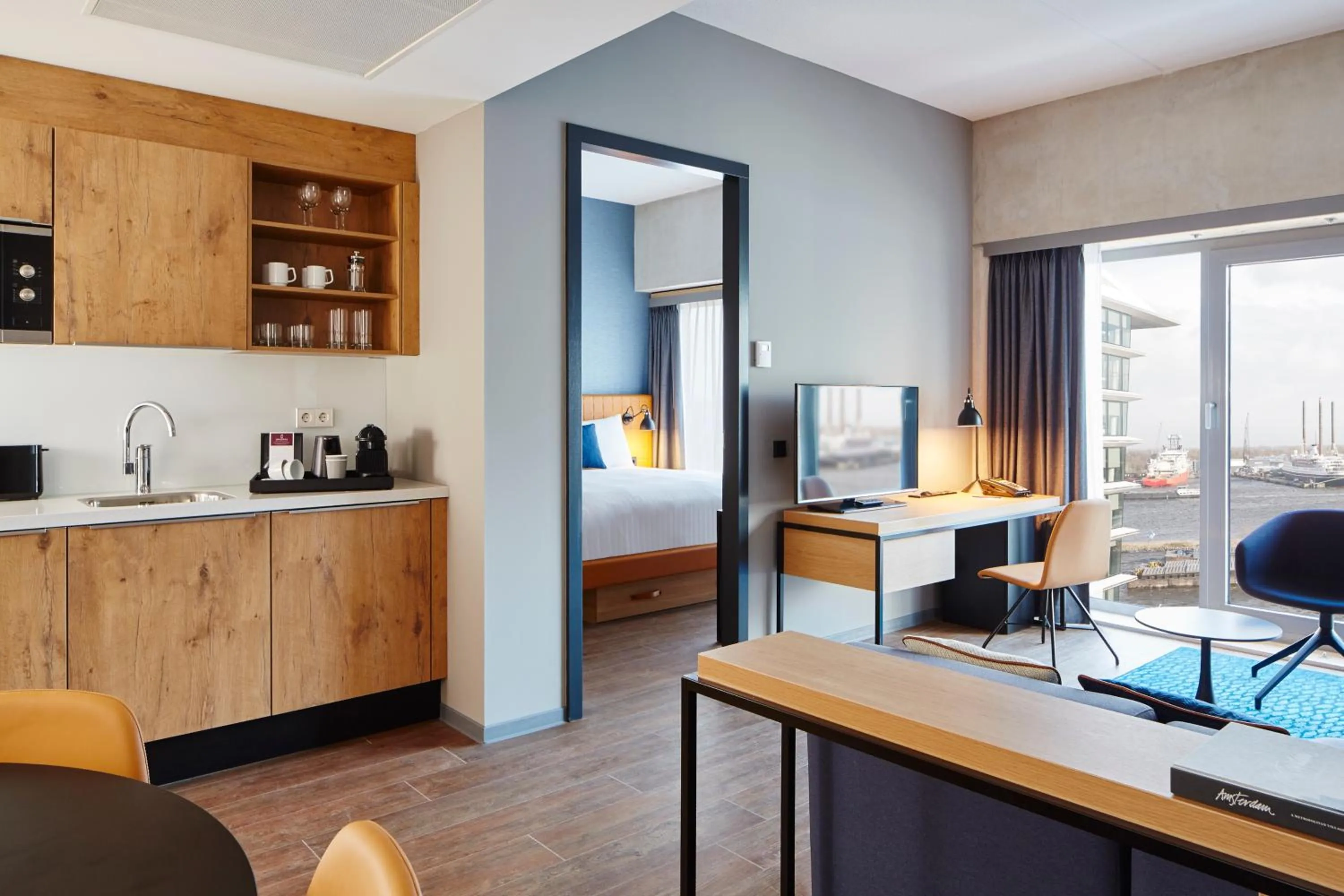 Bedroom in Residence Inn by Marriott Amsterdam Houthavens