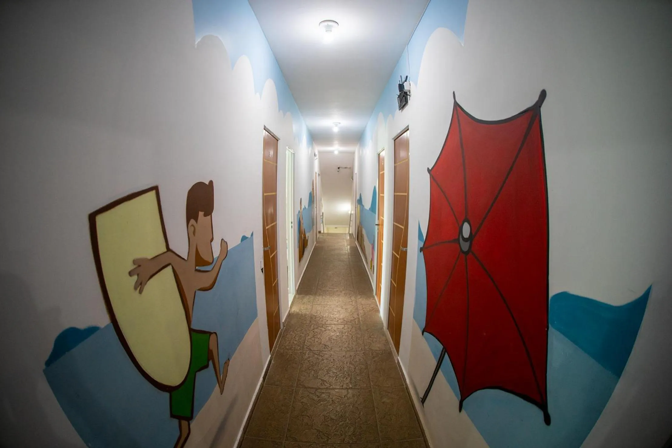 Decorative detail in Xodó do Peró Suítes