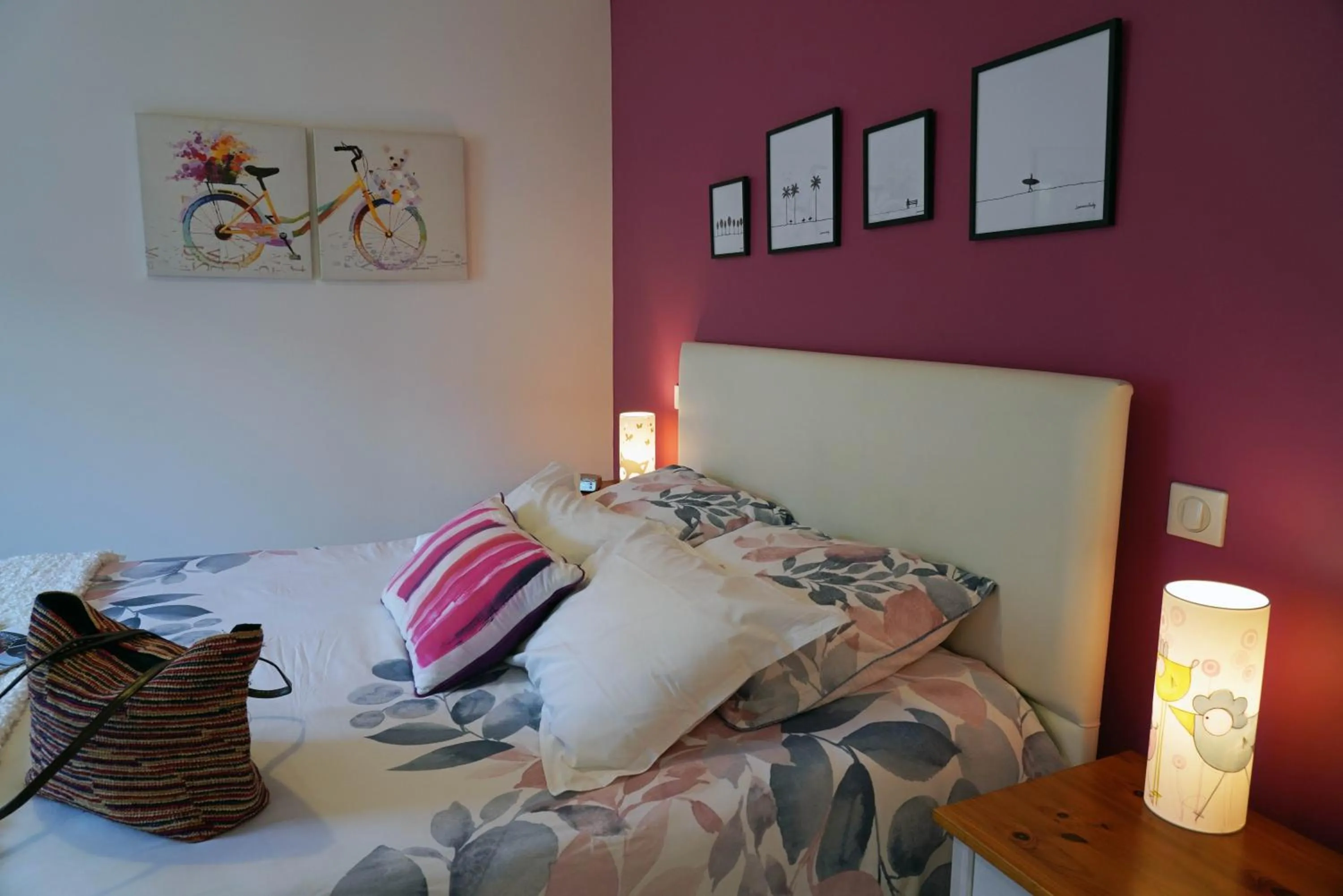 Bed in Chambre d'Hôtes de Suzette