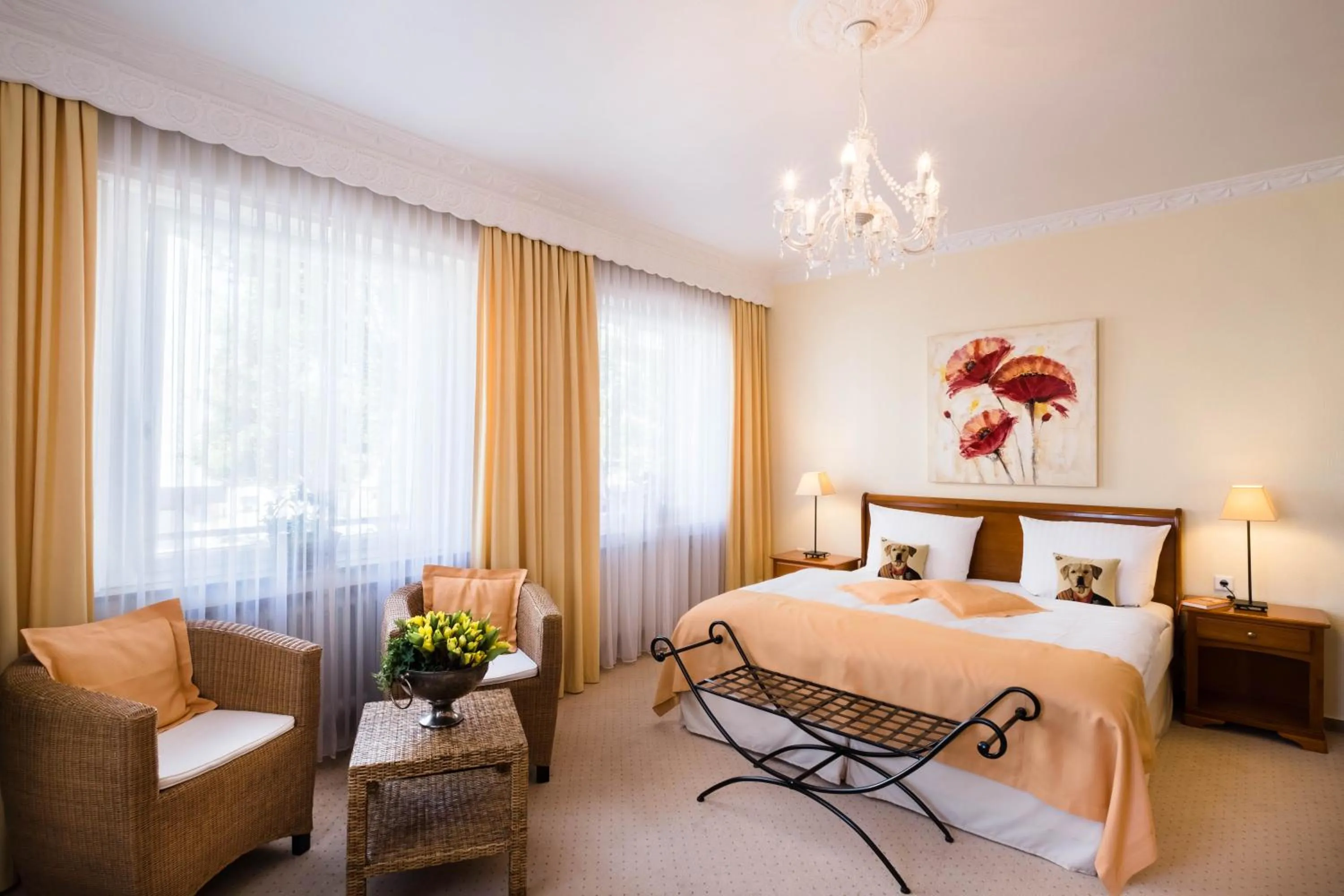 Photo of the whole room, Bed in Hotel zur Mühle