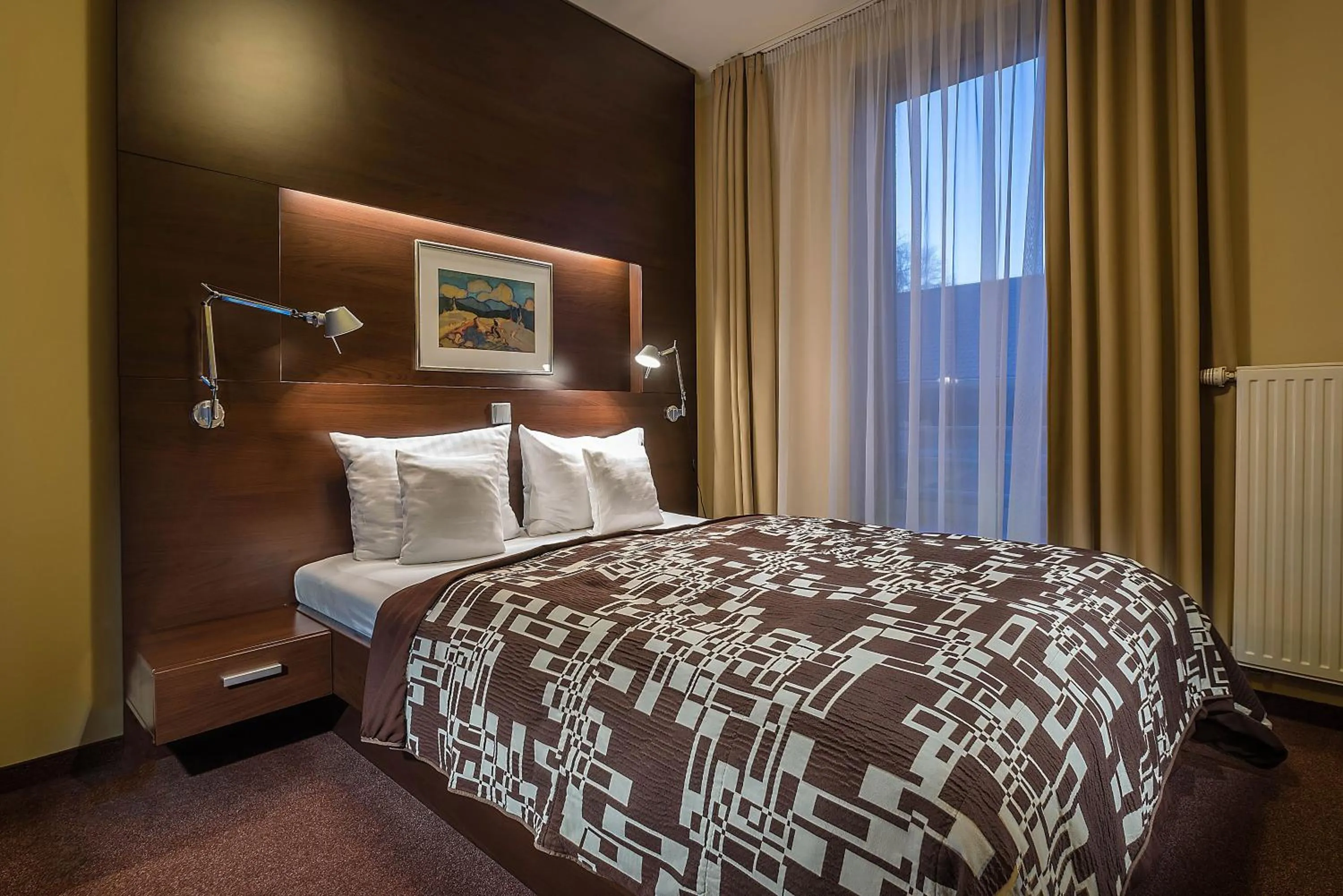 Bed in Hotel Villa Bianca