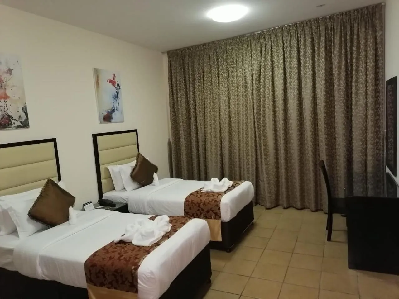 Bed in Al Massa Hotel Apartments 1