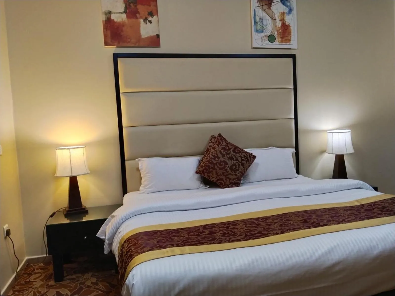 Bed in Al Massa Hotel Apartments 1