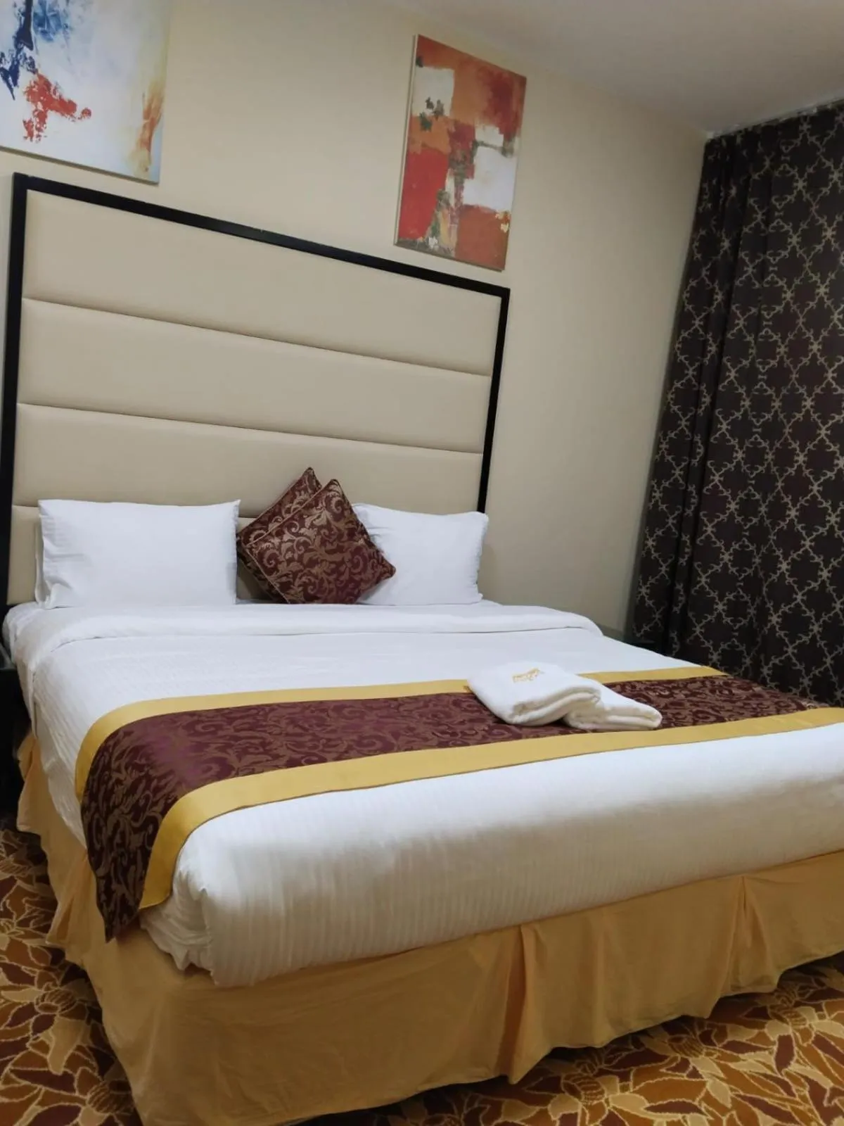 Bed in Al Massa Hotel Apartments 1
