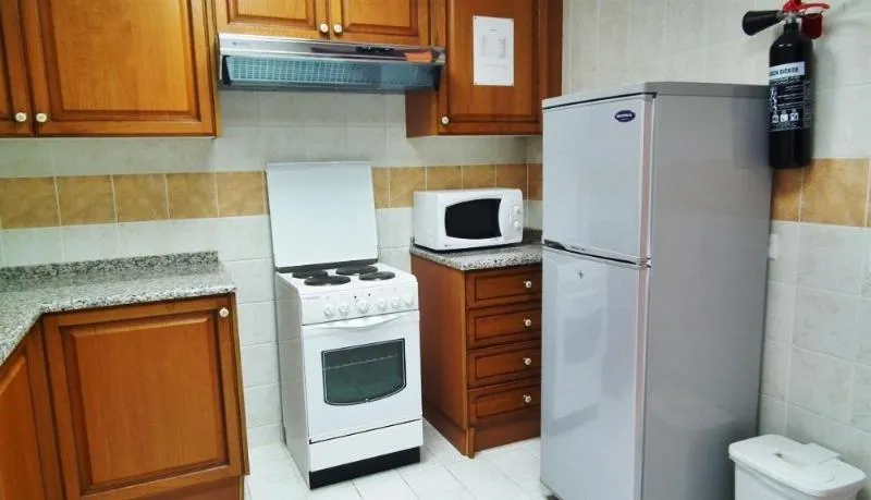 Kitchen or kitchenette in Al Massa Hotel Apartments 1