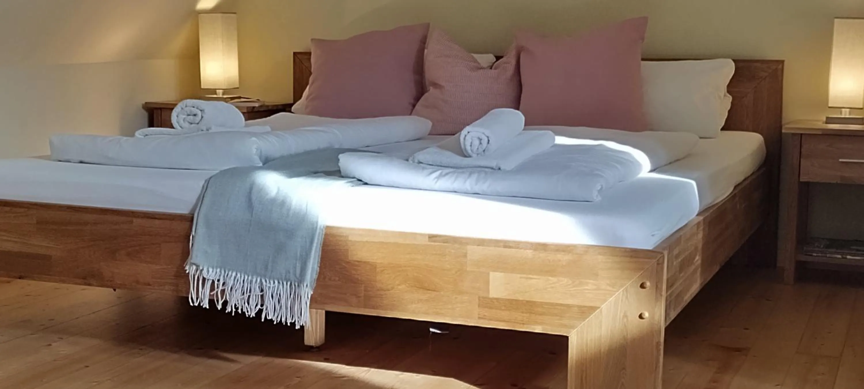 Bed in Bed and Breakfast Wehlen