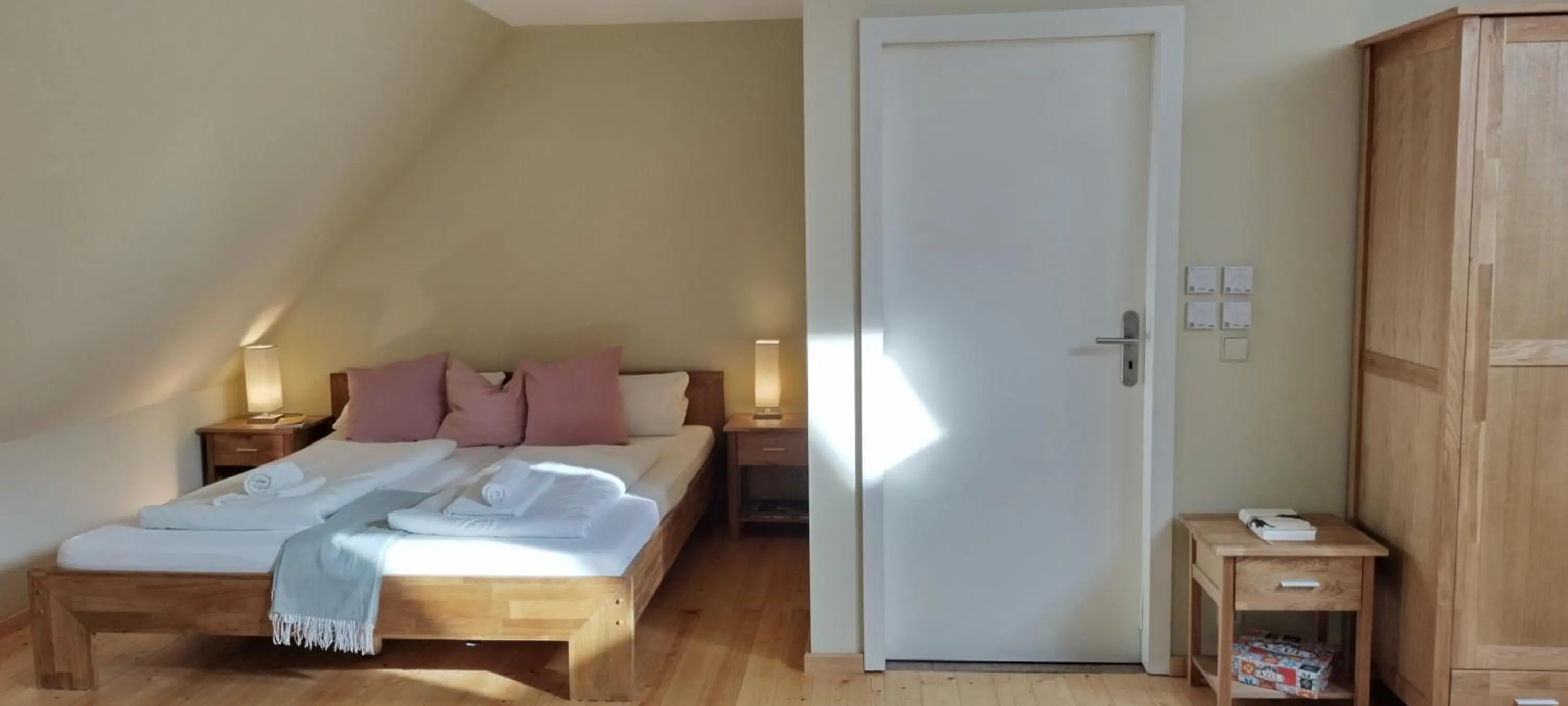 Bed in Bed and Breakfast Wehlen