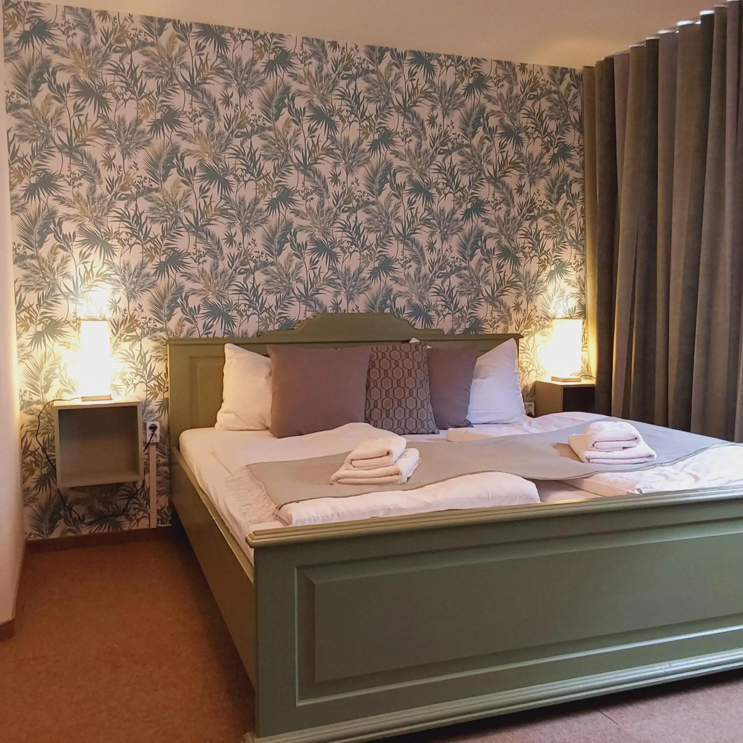 Photo of the whole room, Bed in Bed and Breakfast Wehlen