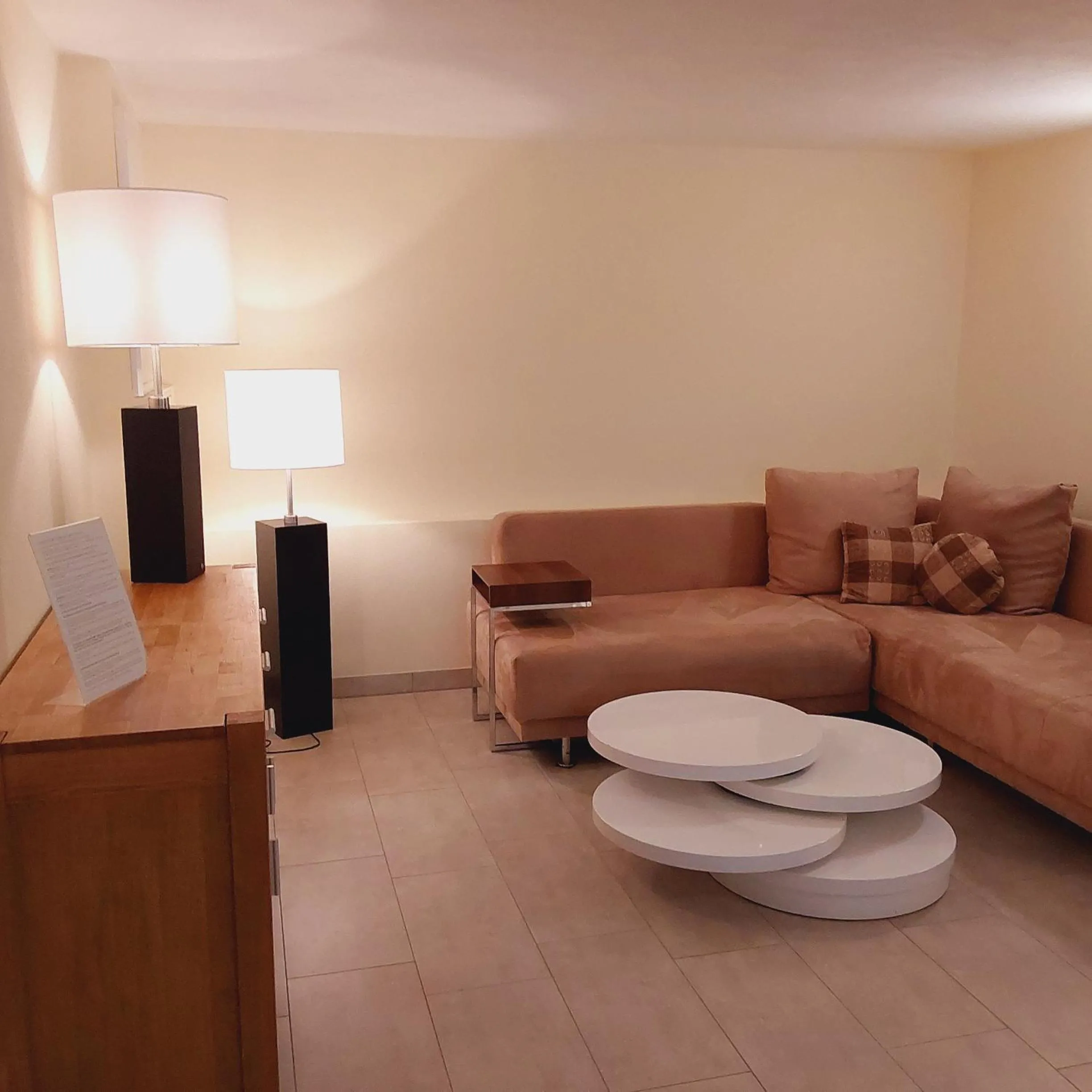 Seating area in Bed and Breakfast Wehlen