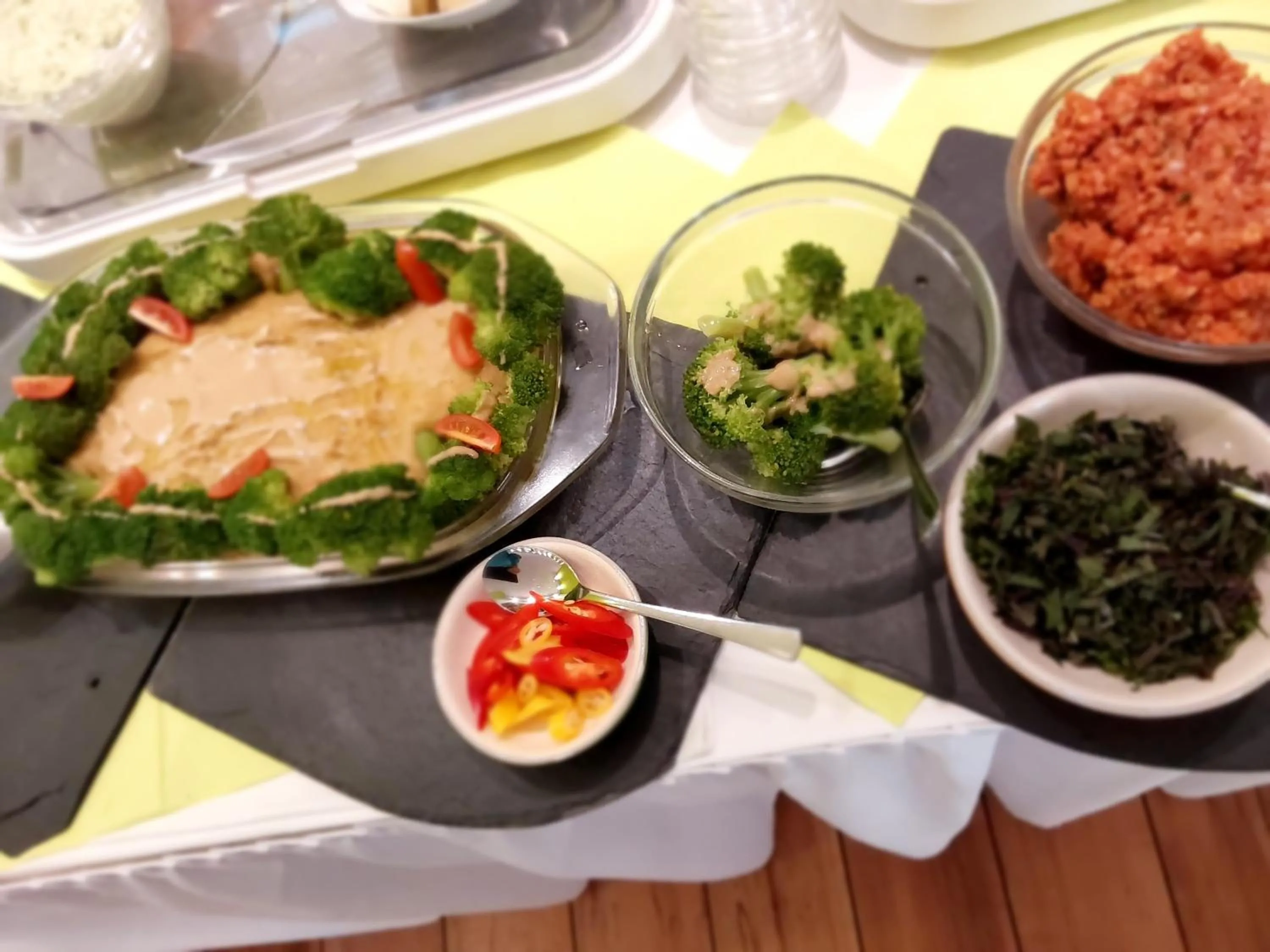 Food and drinks in Bed and Breakfast Wehlen