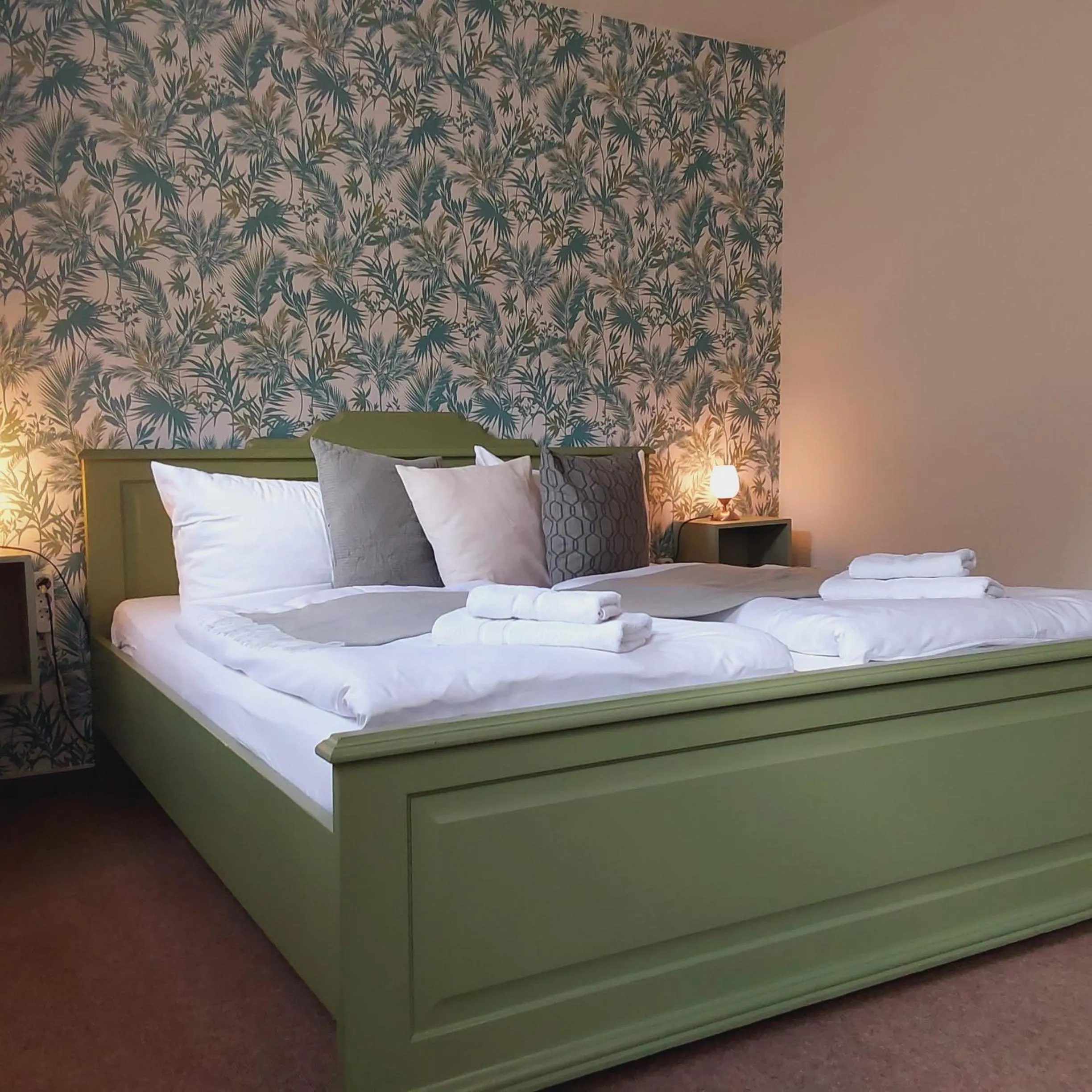 Bed in Bed and Breakfast Wehlen