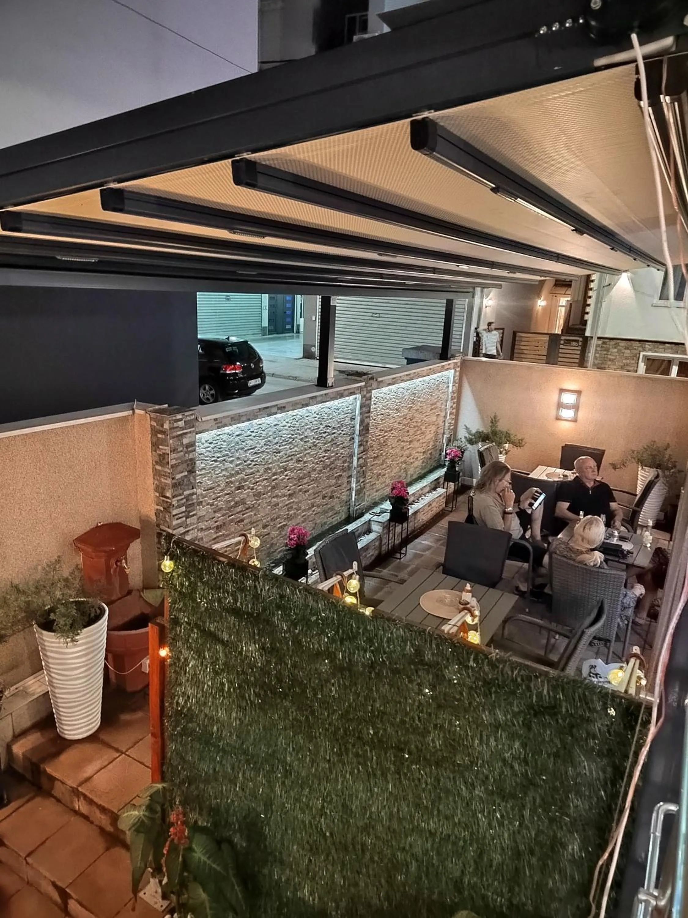 Patio in Bed and Breakfast Majesty