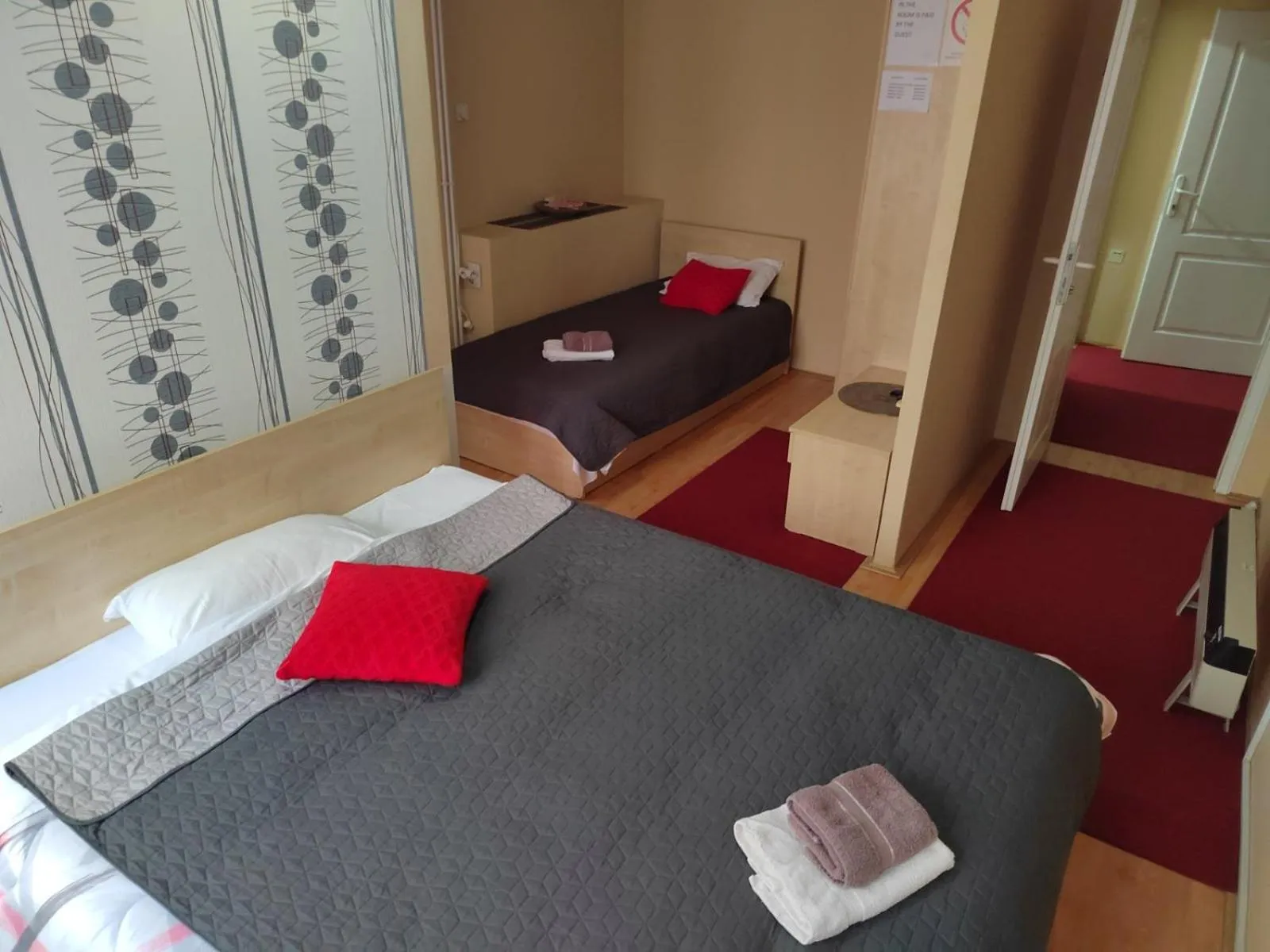 Bed in Bed and Breakfast Majesty