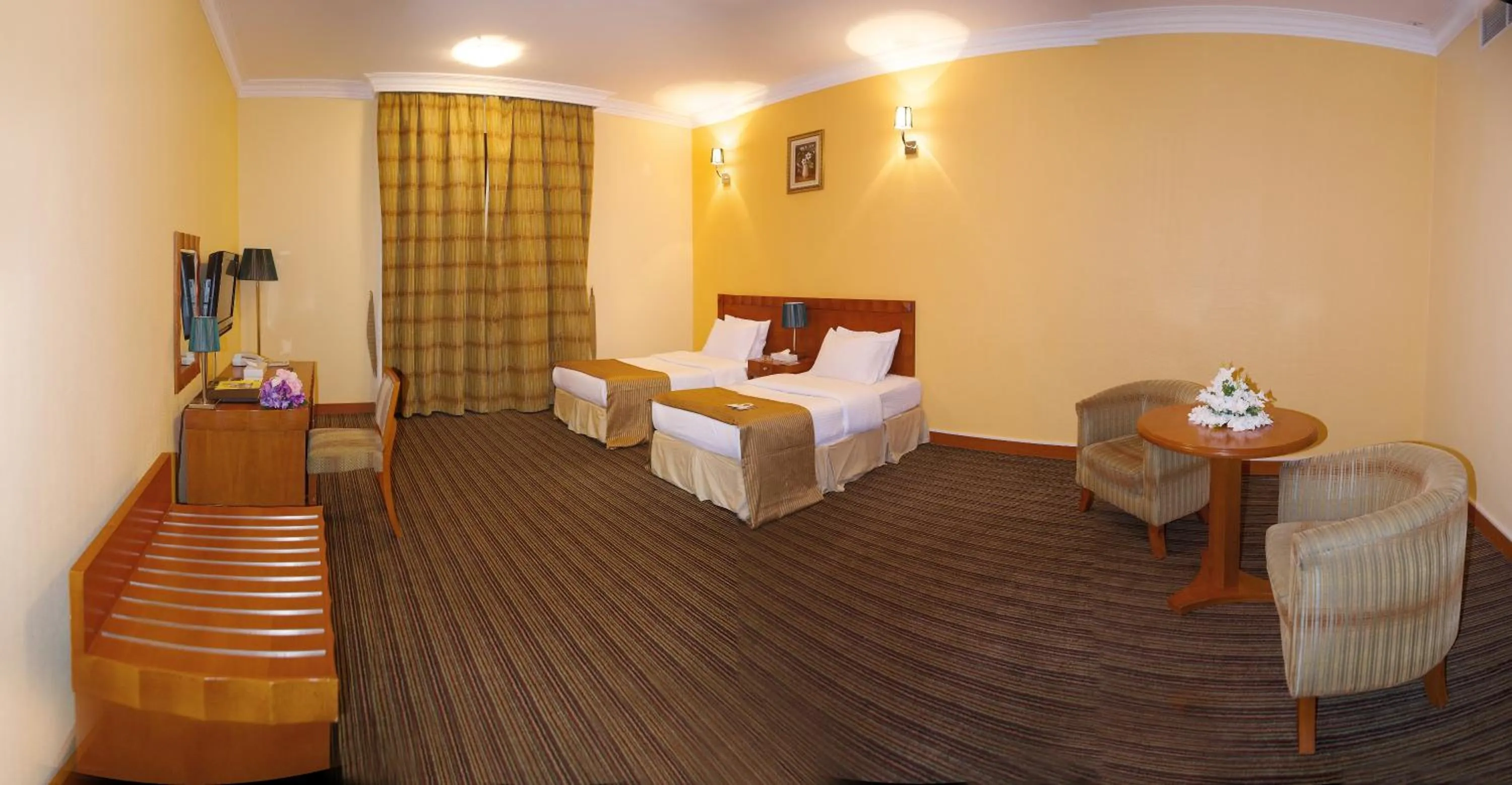 Bed in Al Massa Plus Hotel