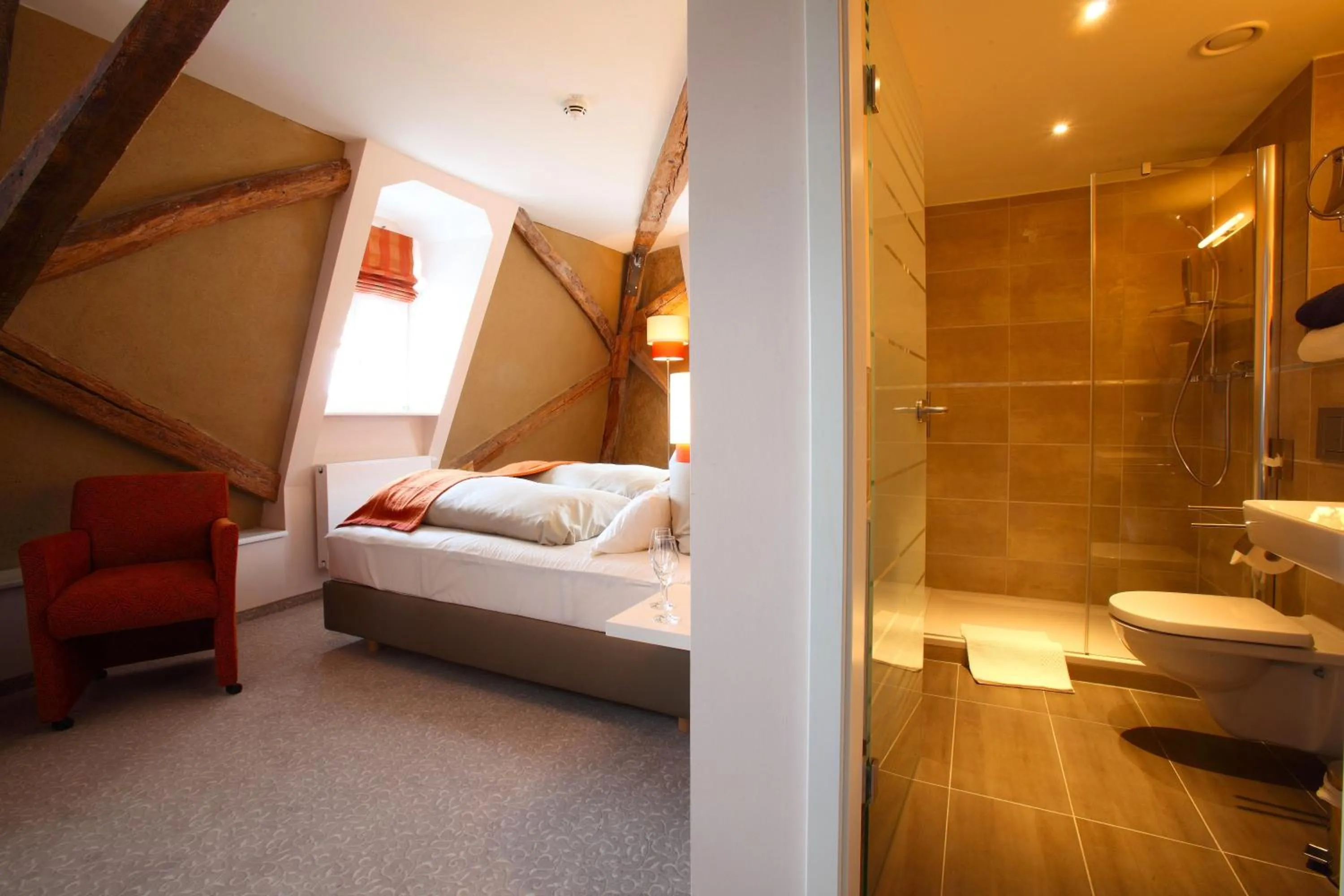 Bed in Hotel MainChateau