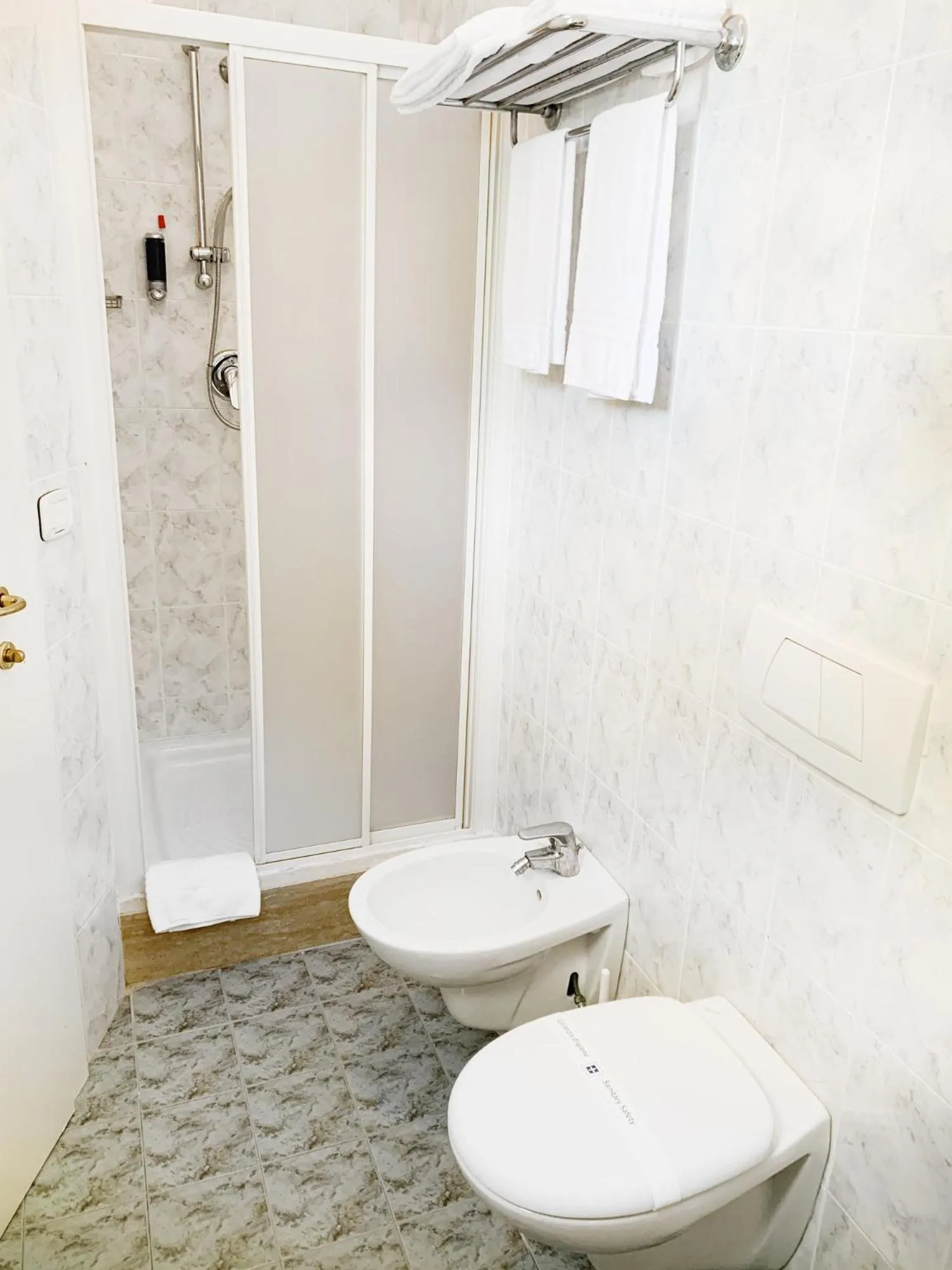 Shower in Hotel Parco Dei Principi