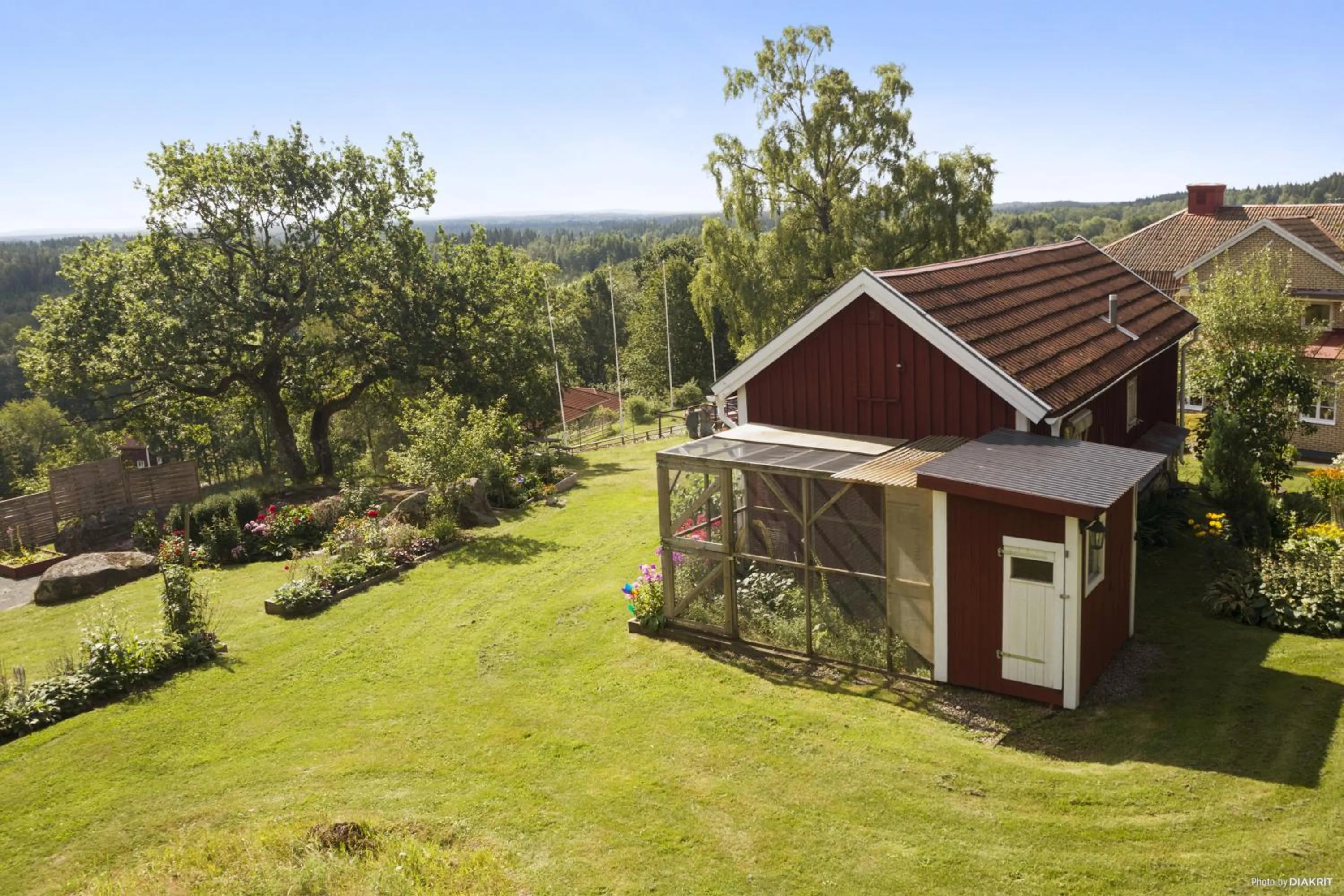 Garden in Hotell Paradis