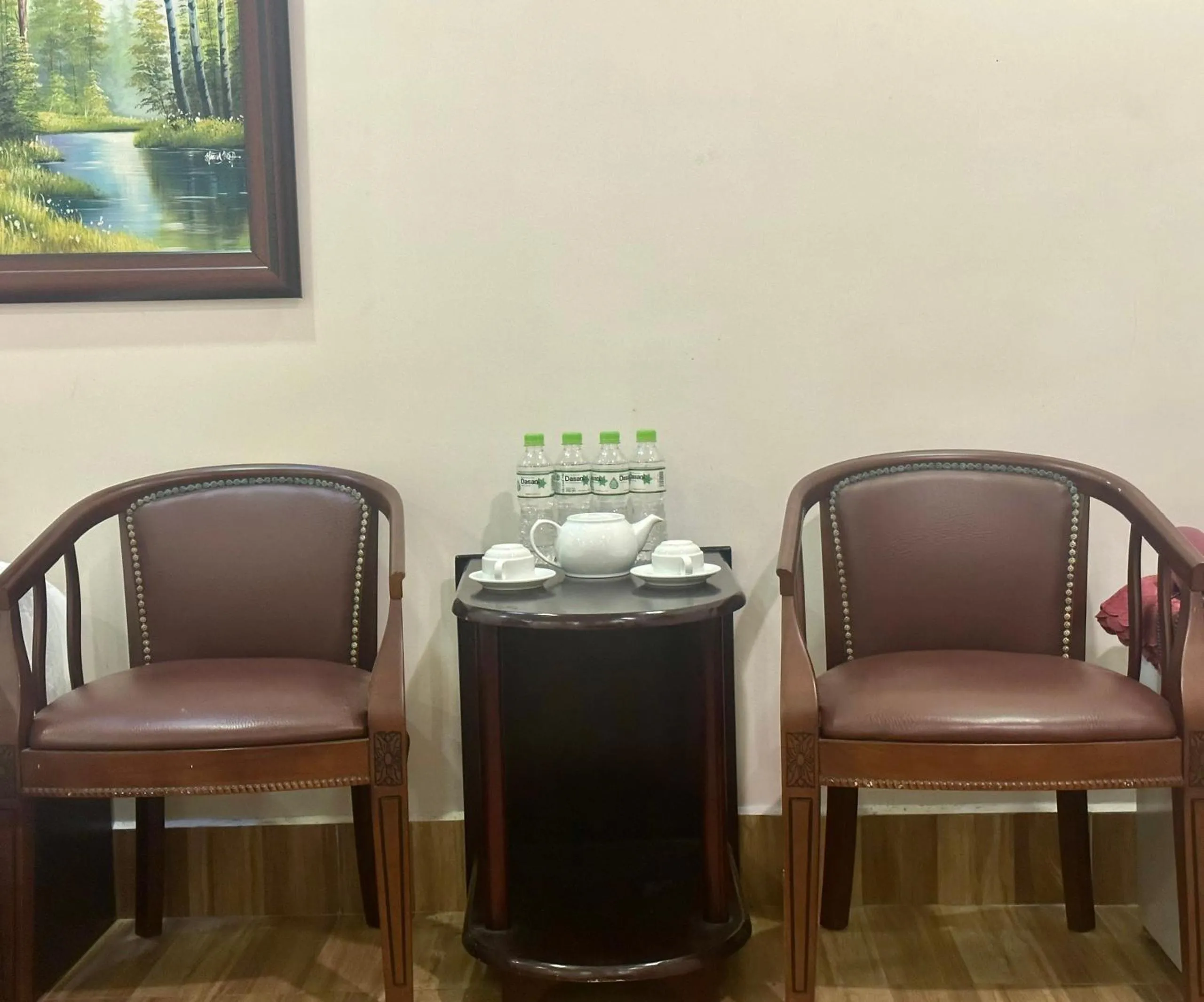 Seating area in White Horse Dalat Hotel