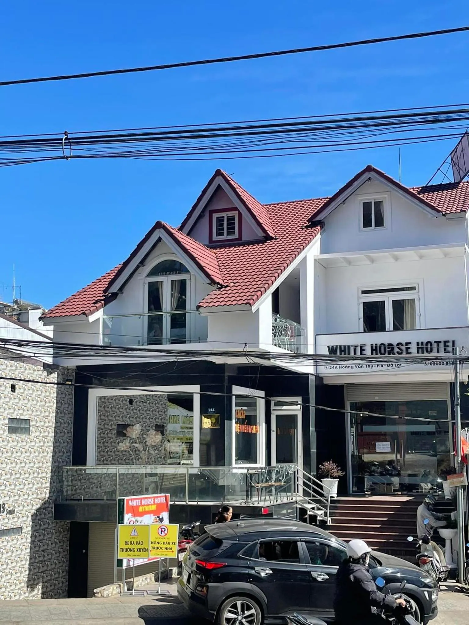 Property building in White Horse Dalat Hotel