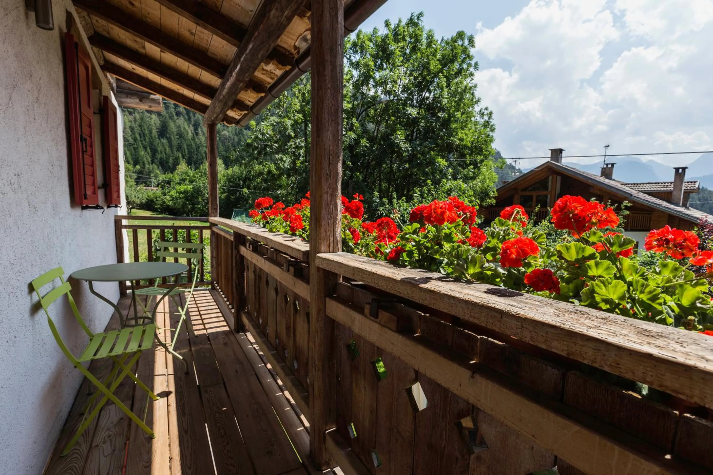 Balcony/Terrace in Maso Franceschella