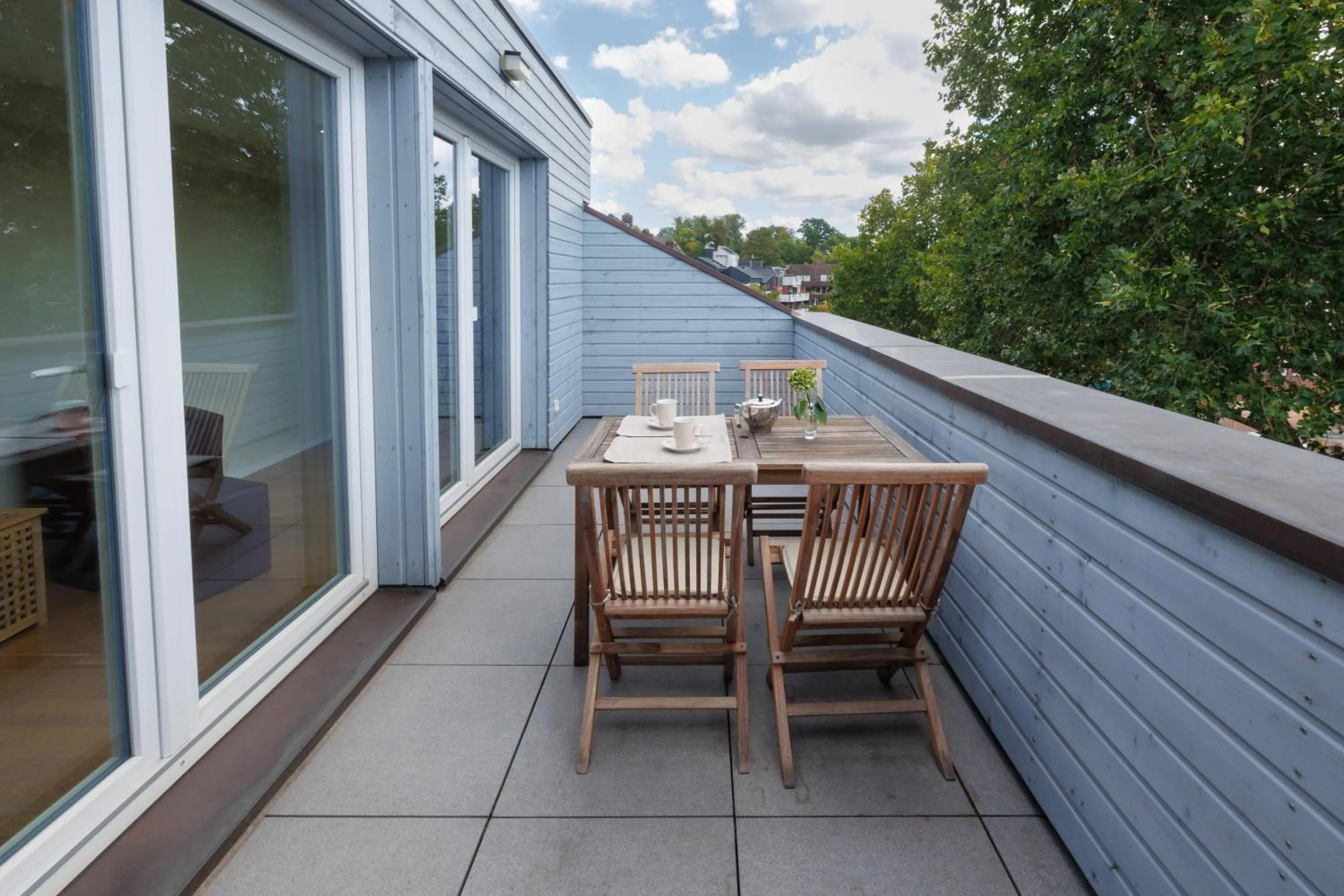 Balcony/Terrace in Hotel Jellentrup - Adults Only