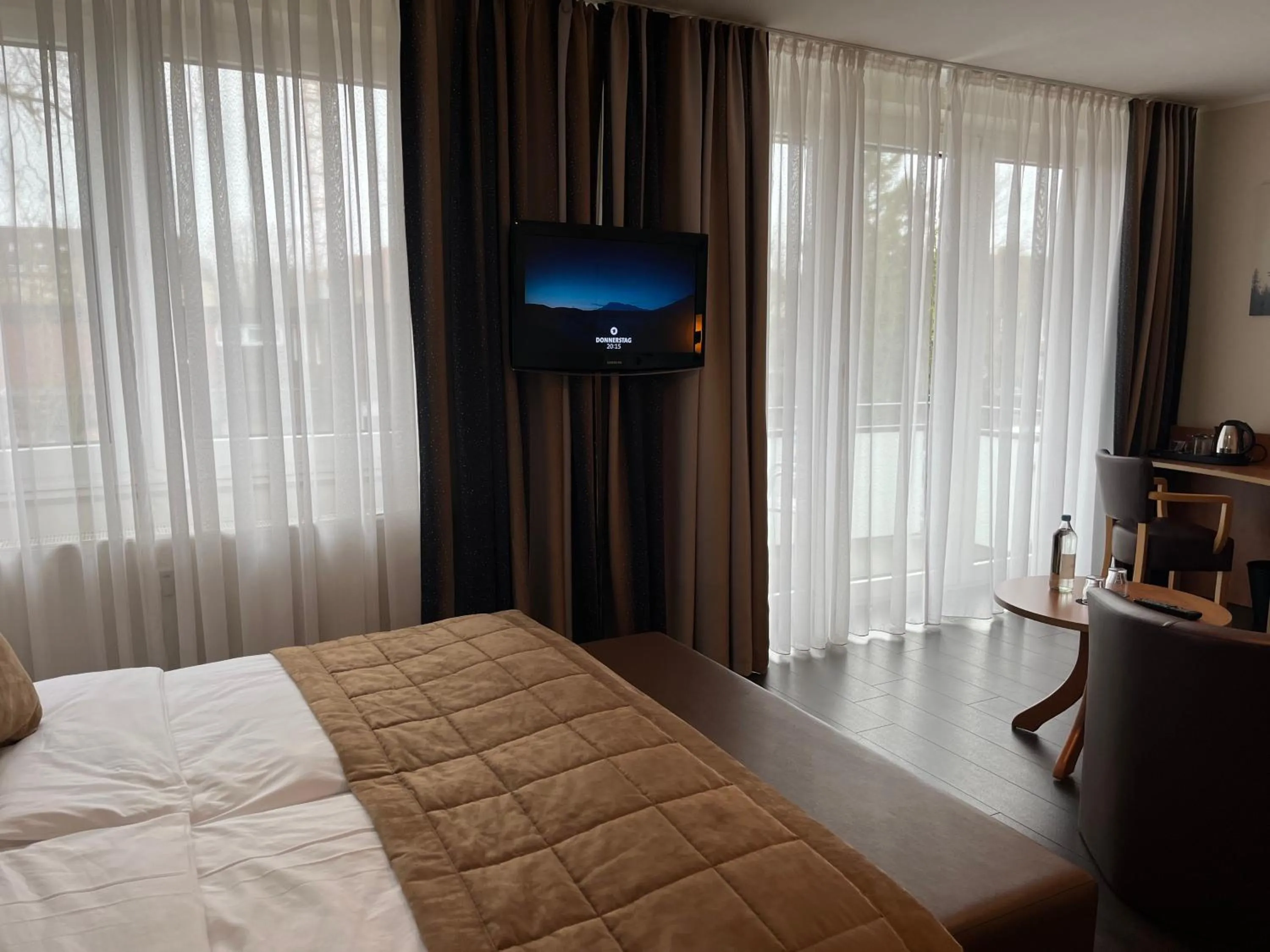 Balcony/Terrace, Bed in Hotel Jellentrup - Adults Only