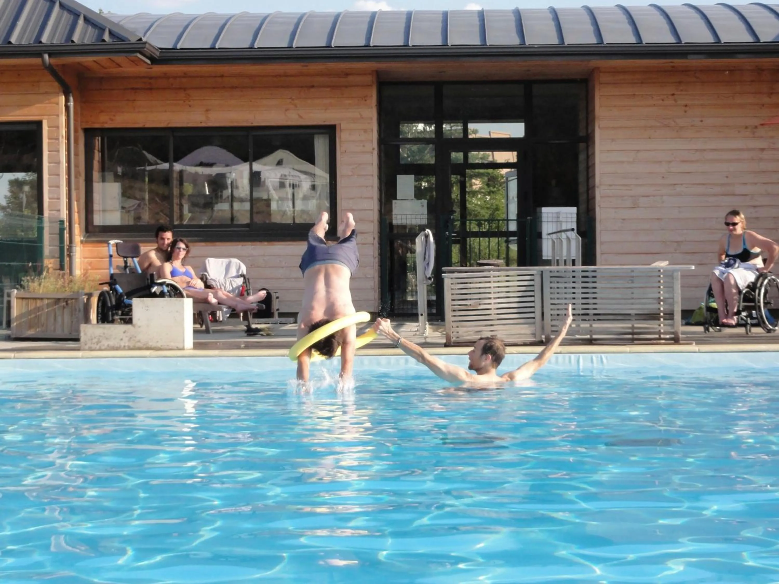Swimming pool in Les Hauts du Gevaudan