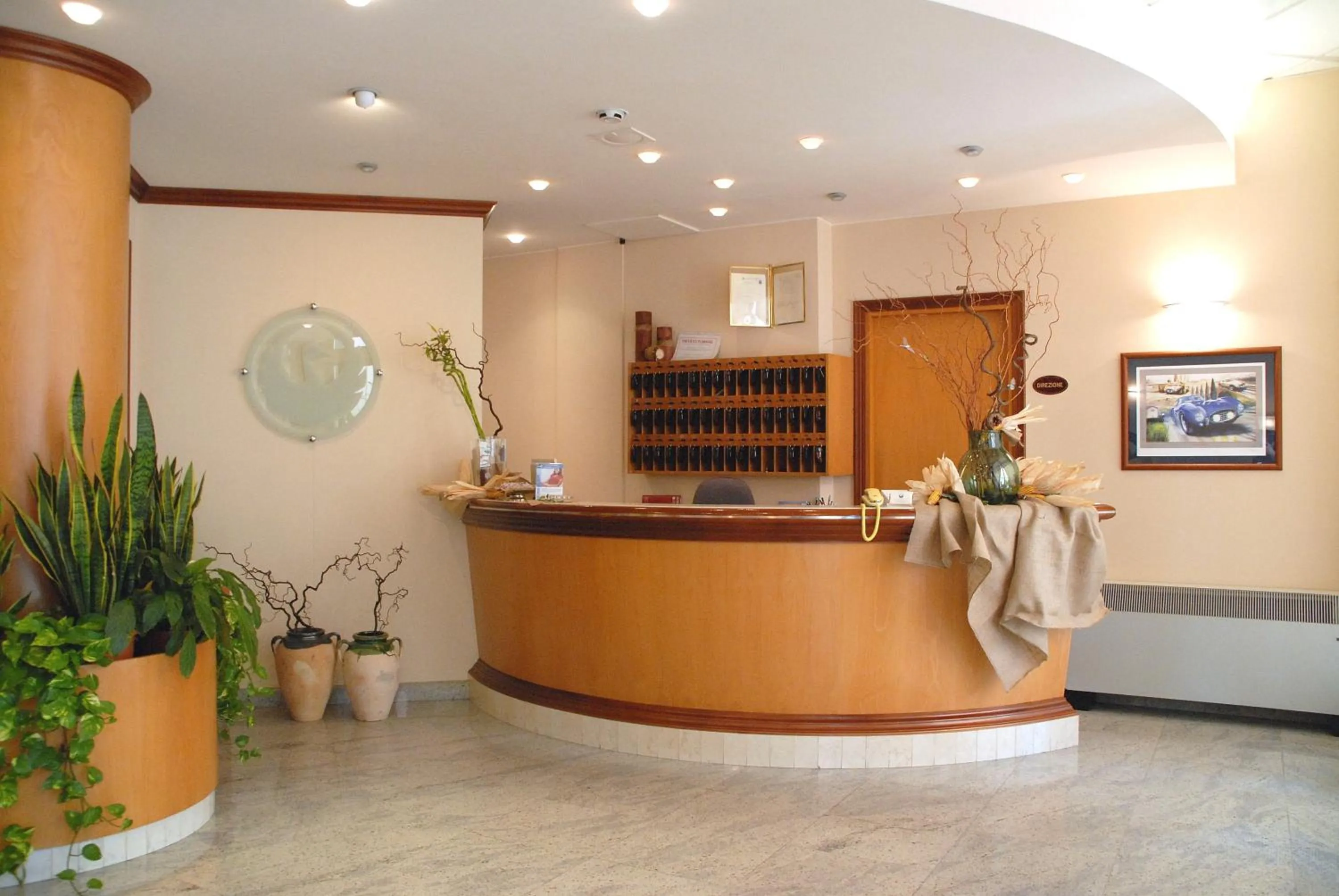 Lobby or reception in Hotel La Fenice