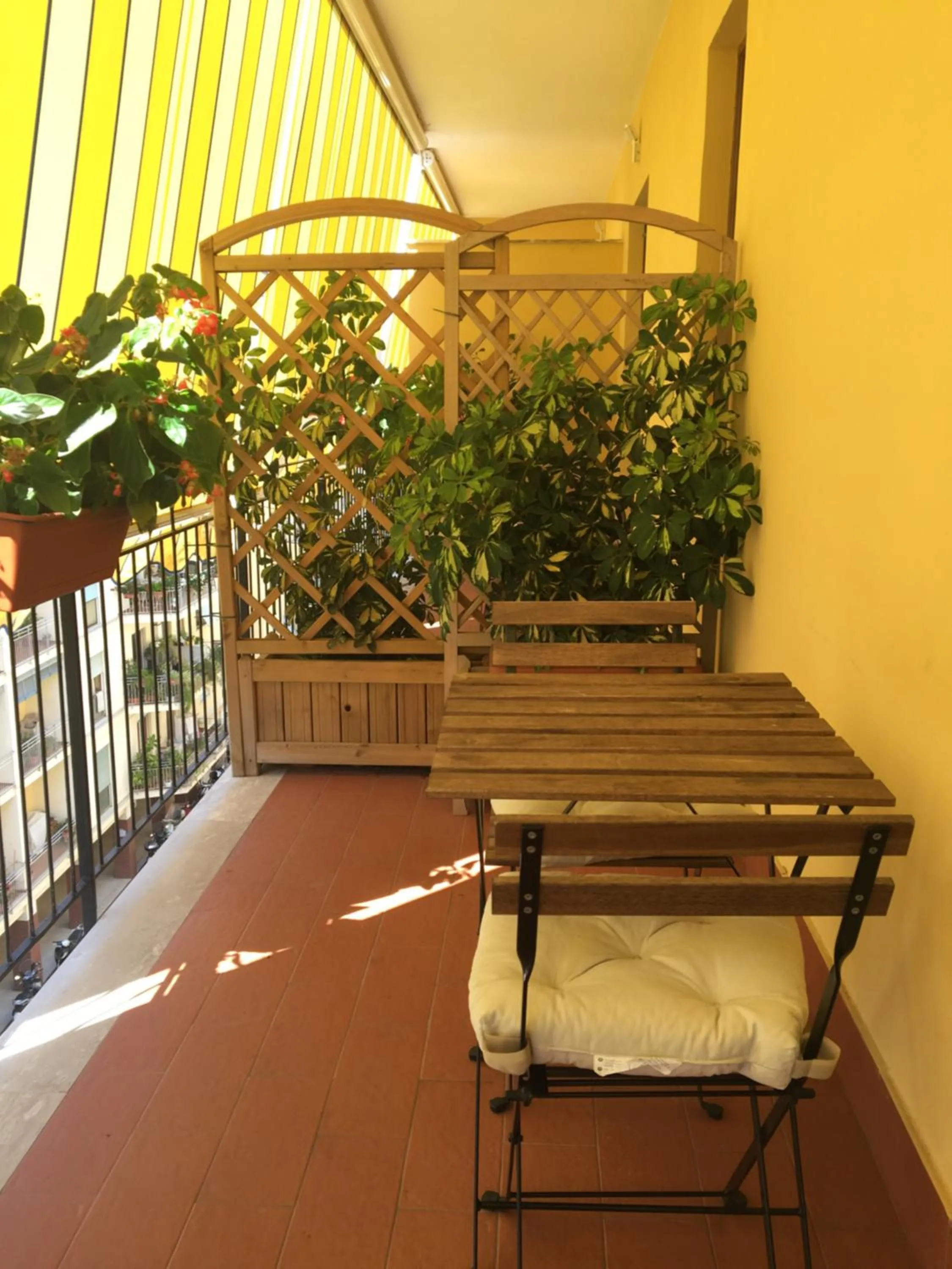 Balcony/Terrace in B&B La Rada