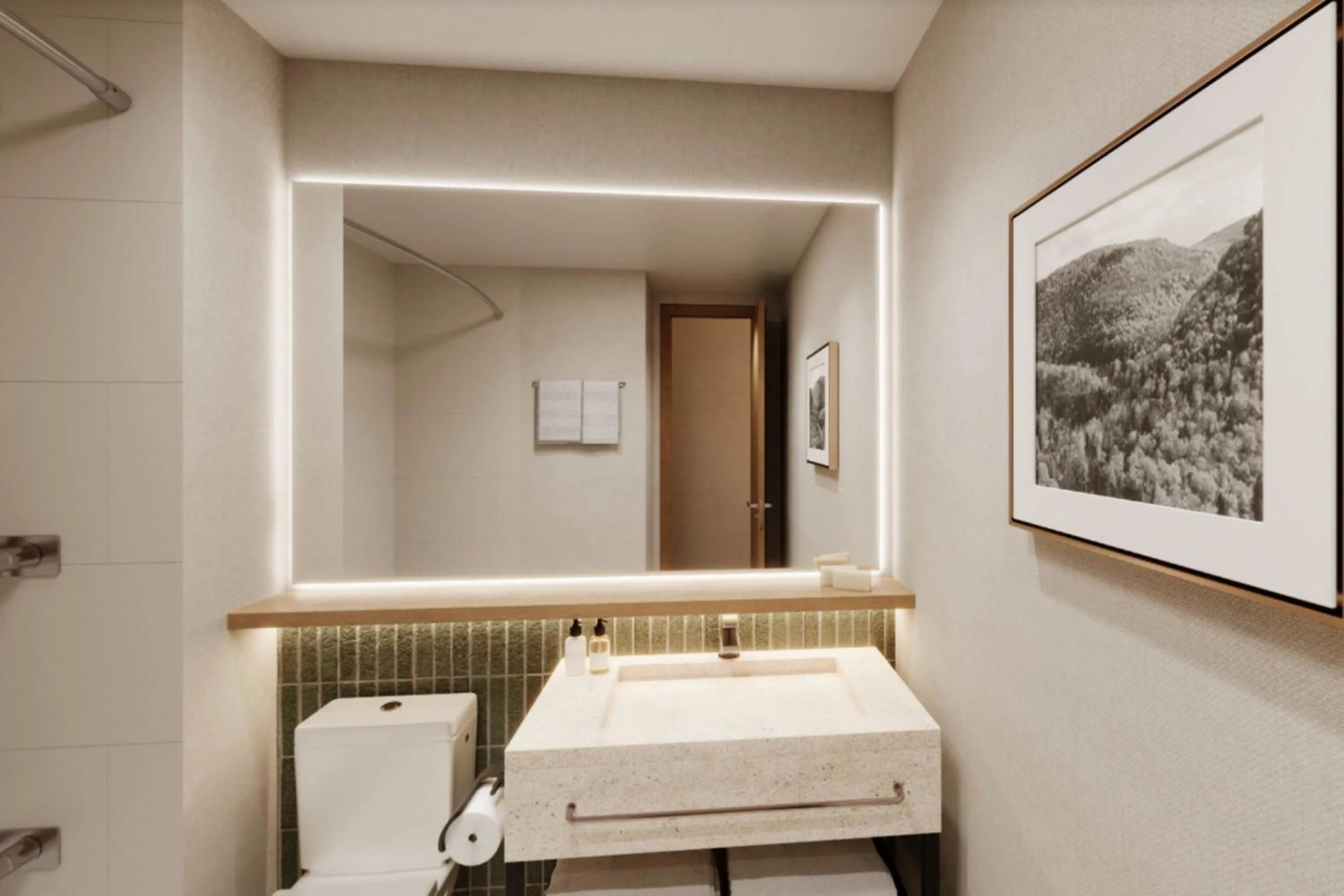 Bathroom in DoubleTree by Hilton Wilkes-Barre