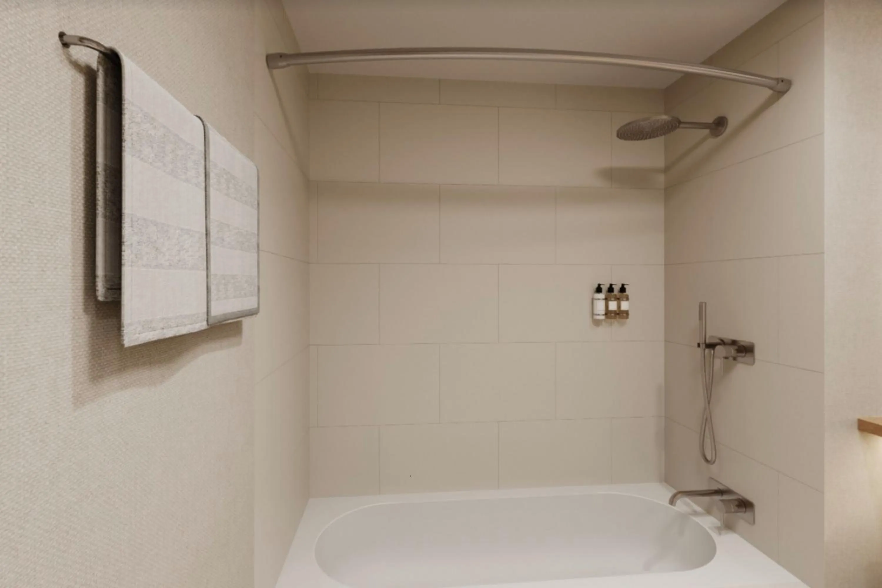 Shower in DoubleTree by Hilton Wilkes-Barre