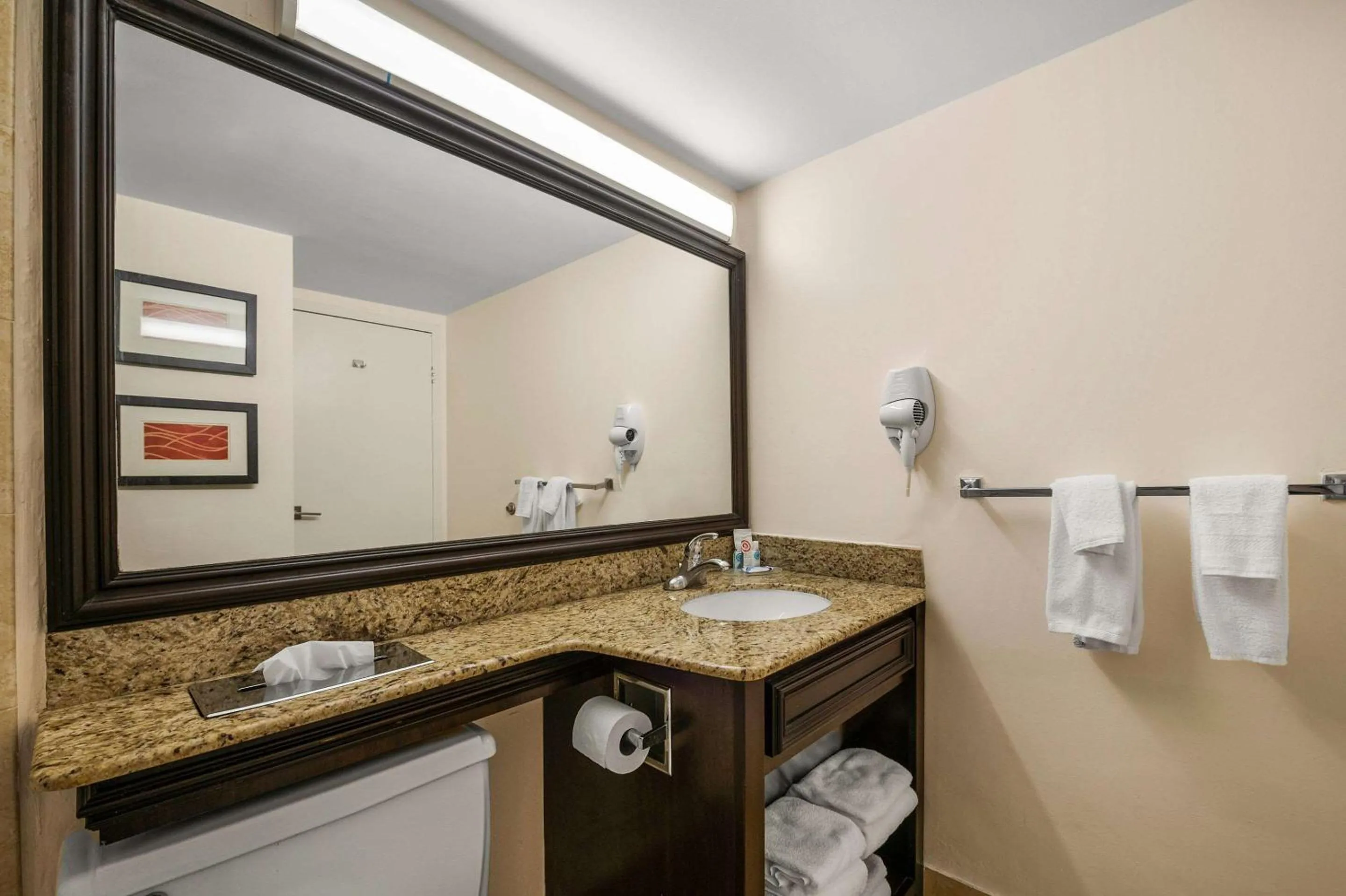 Bathroom in Comfort Inn Oceanside Deerfield Beach