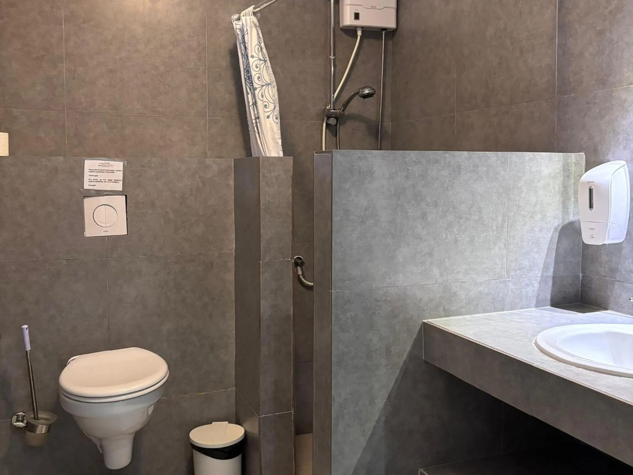 Toilet in Boca Simon Vacation Curacao