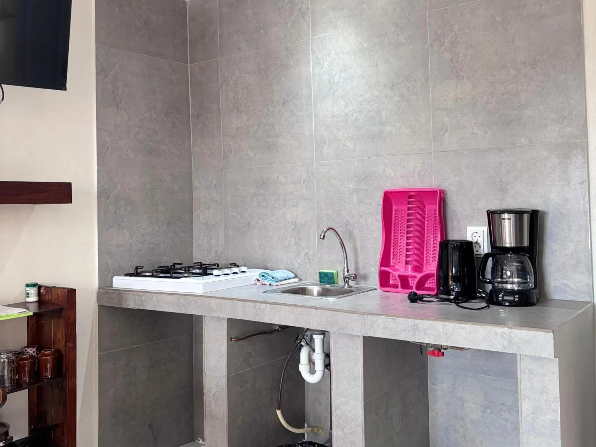 Kitchen or kitchenette in Boca Simon Vacation Curacao