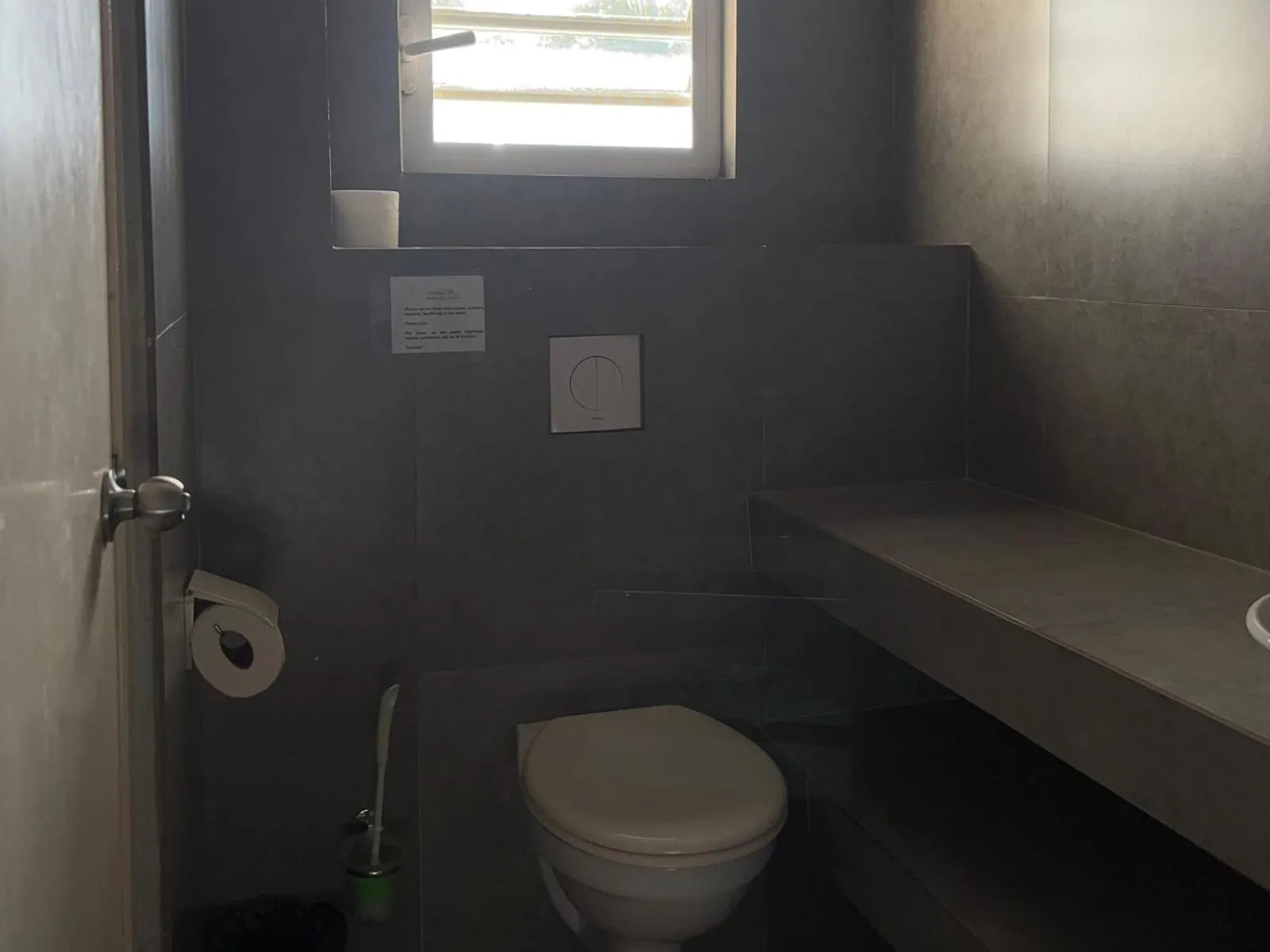 Toilet in Boca Simon Vacation Curacao