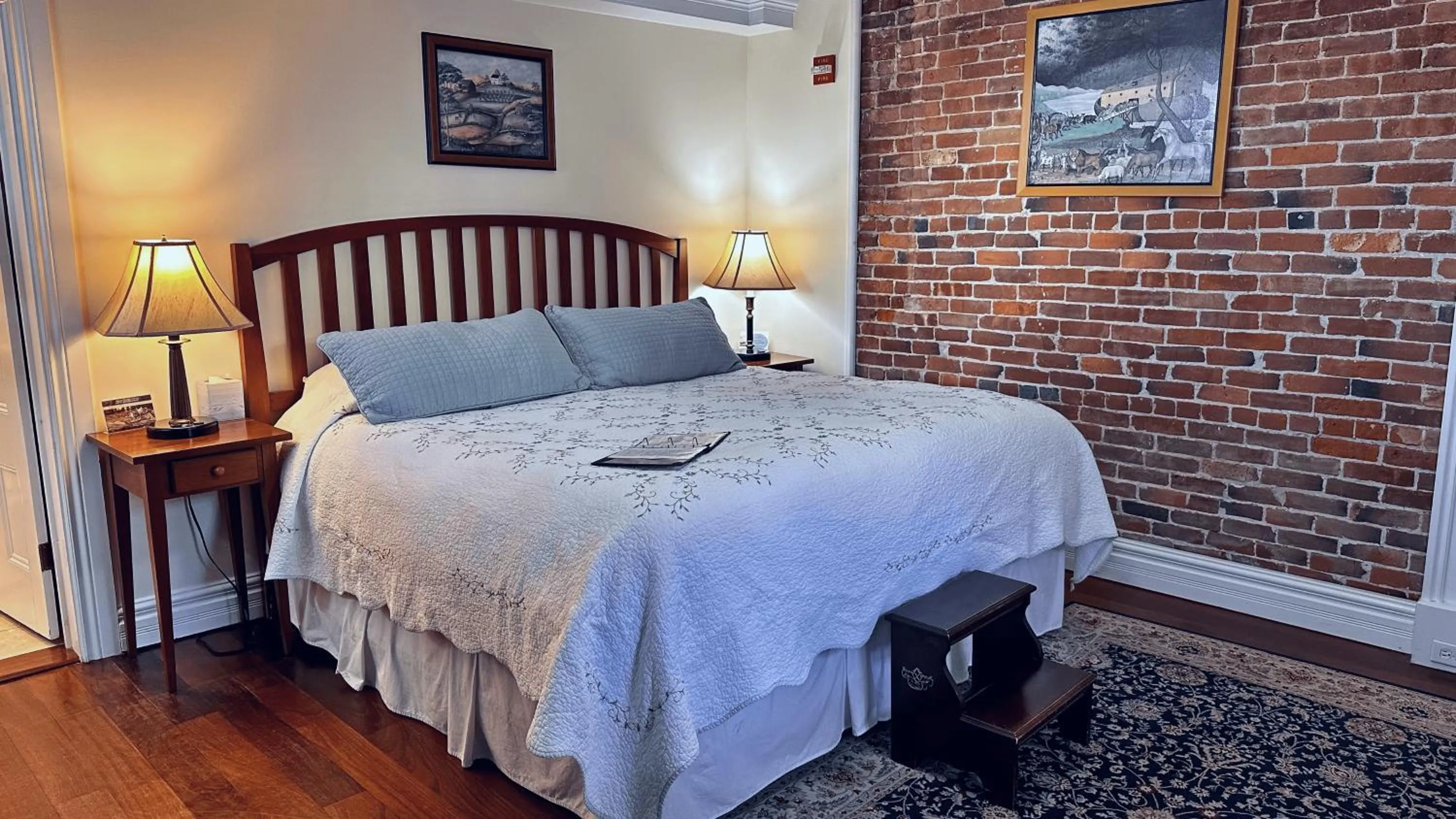 Bedroom, Bed in Christopher Dodge House