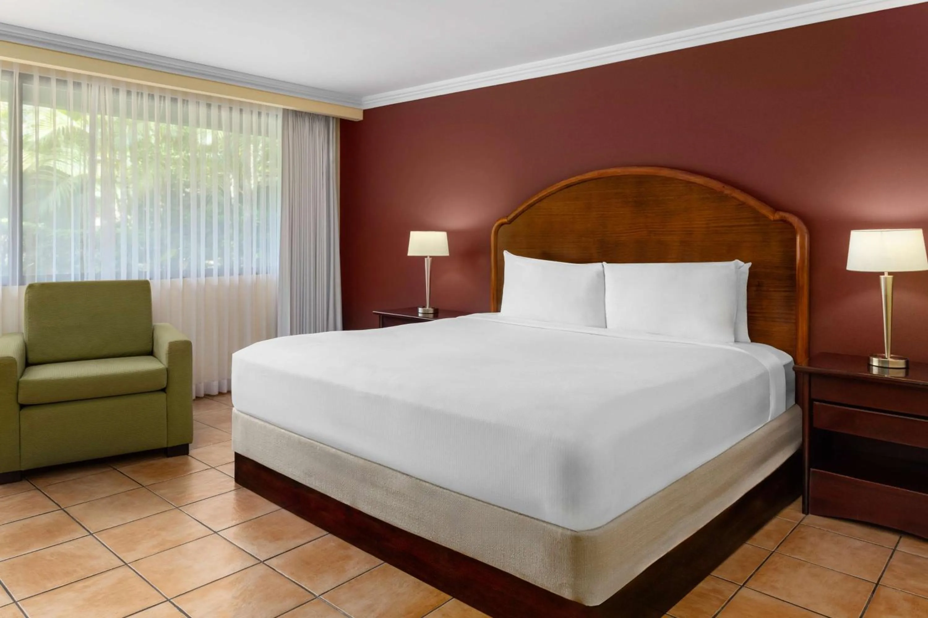 Bed in Hilton Cariari DoubleTree San Jose - Costa Rica