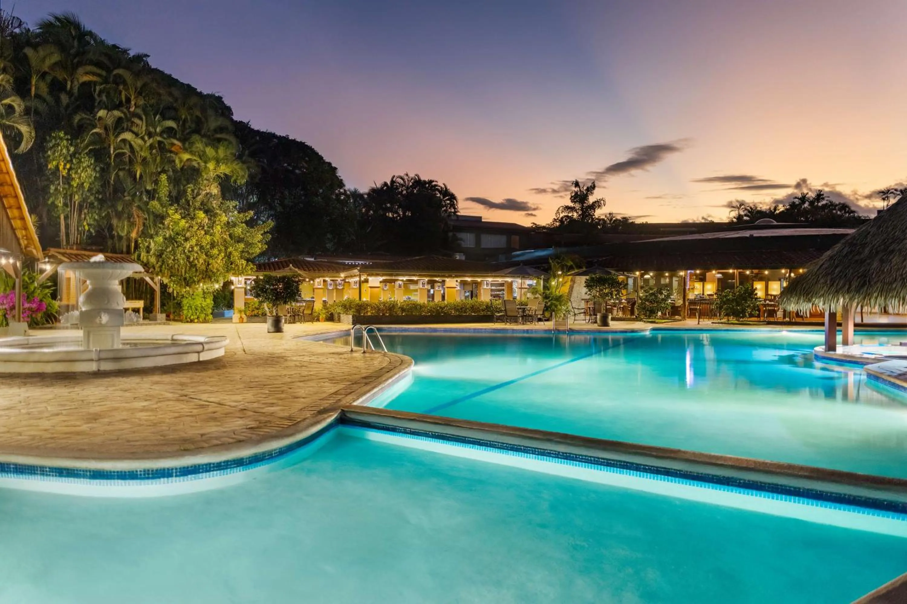 Pool view in Hilton Cariari DoubleTree San Jose - Costa Rica