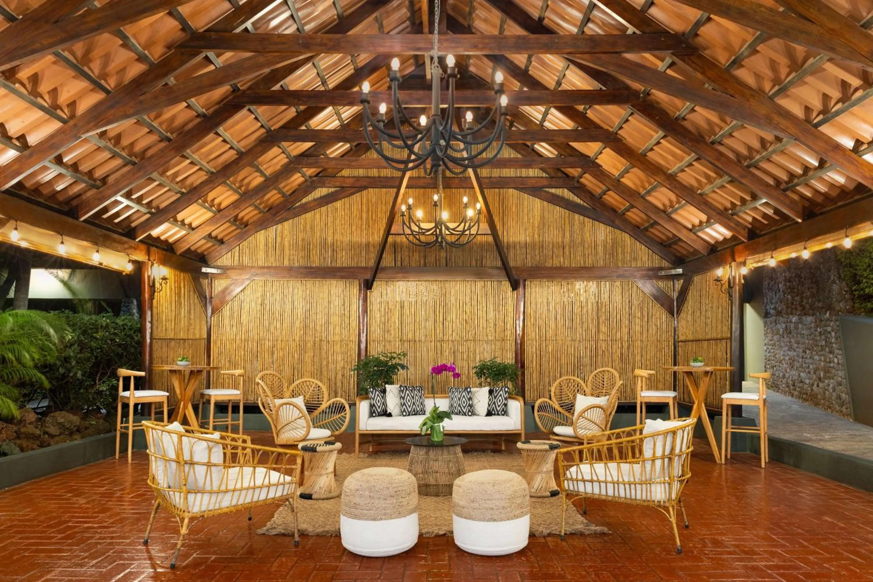 Patio in Hilton Cariari DoubleTree San Jose - Costa Rica